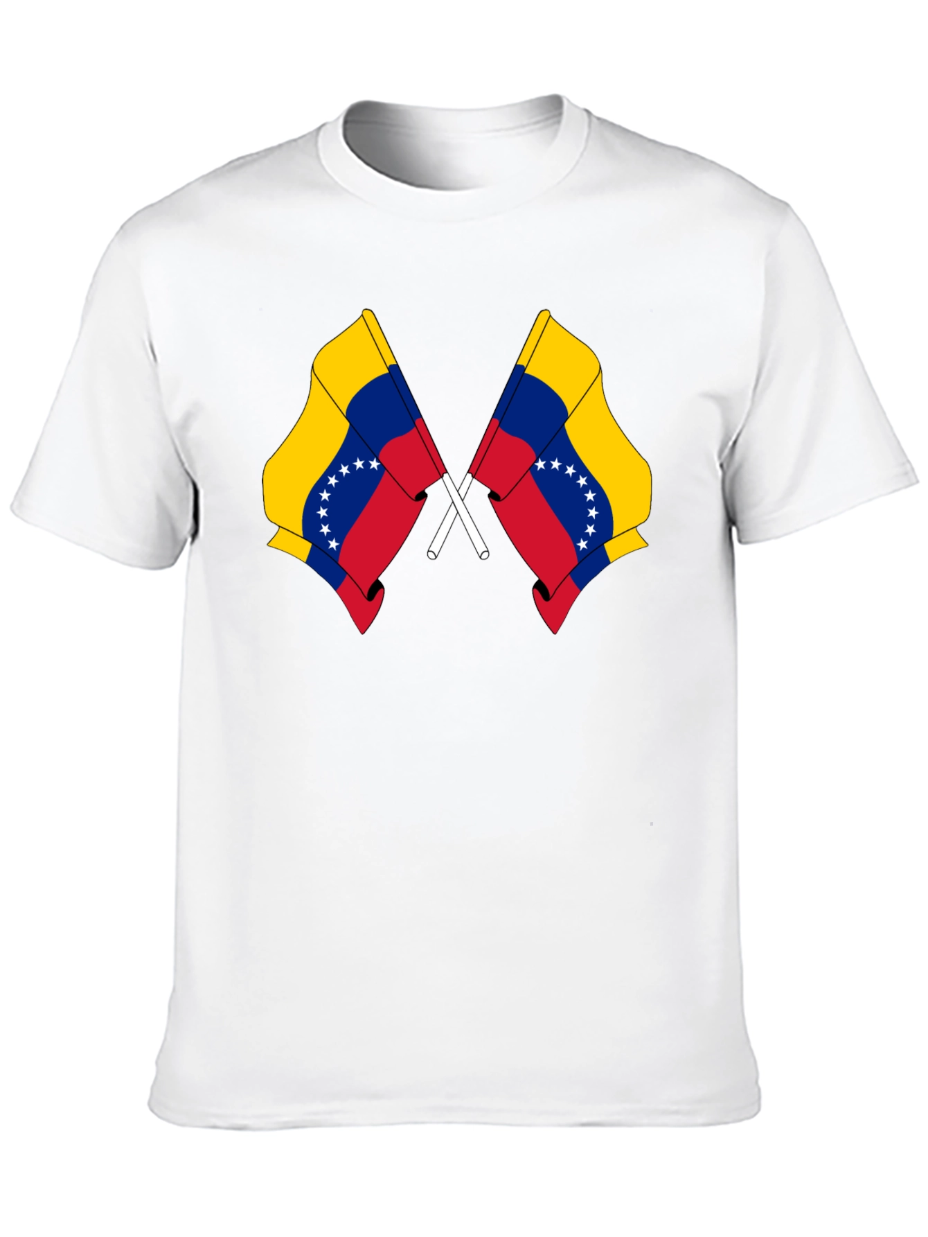 Venezuela Flag T-Shirt - Black Graphic Tee