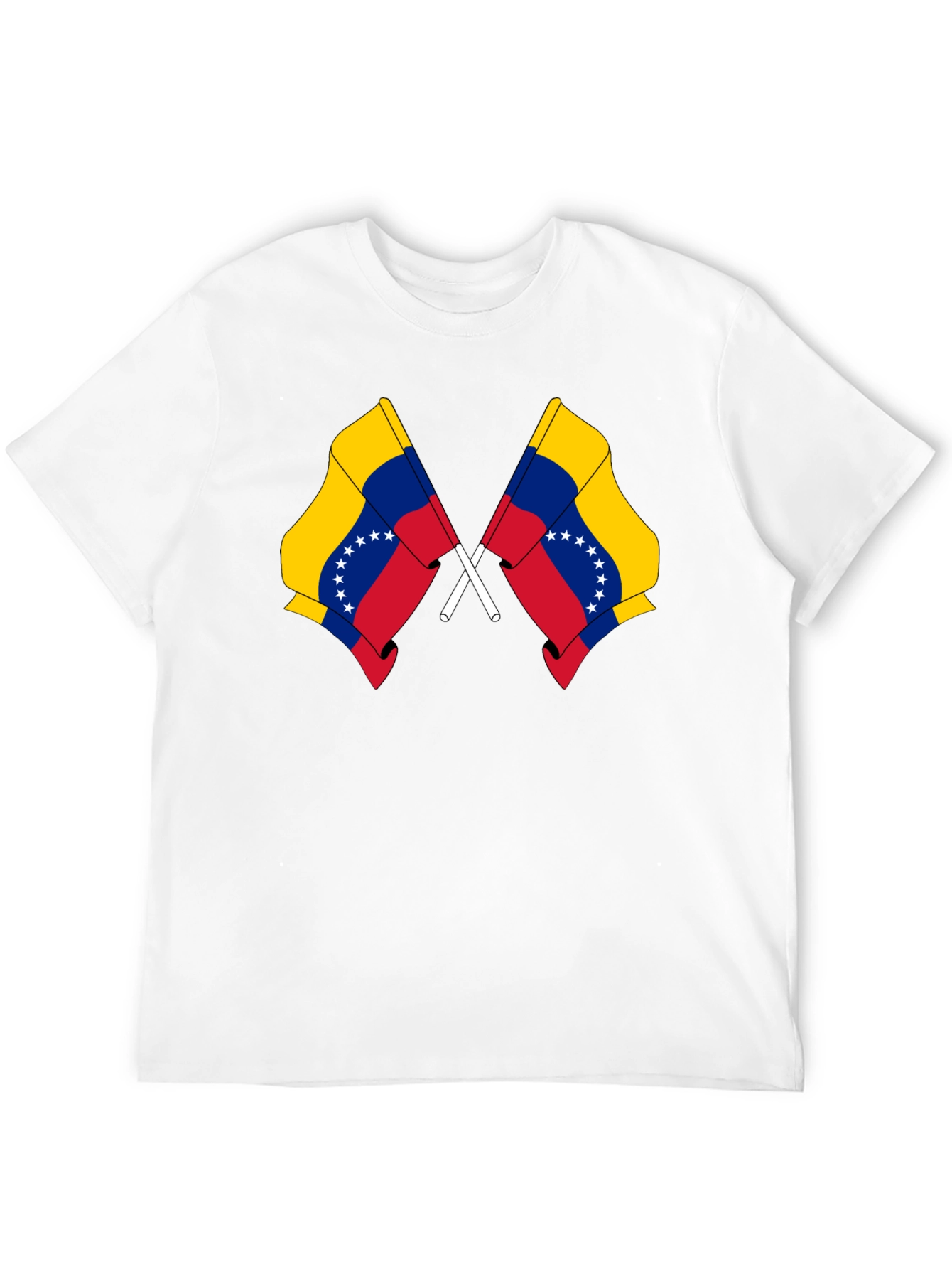 Venezuela Flag T-Shirt - Black Graphic Tee