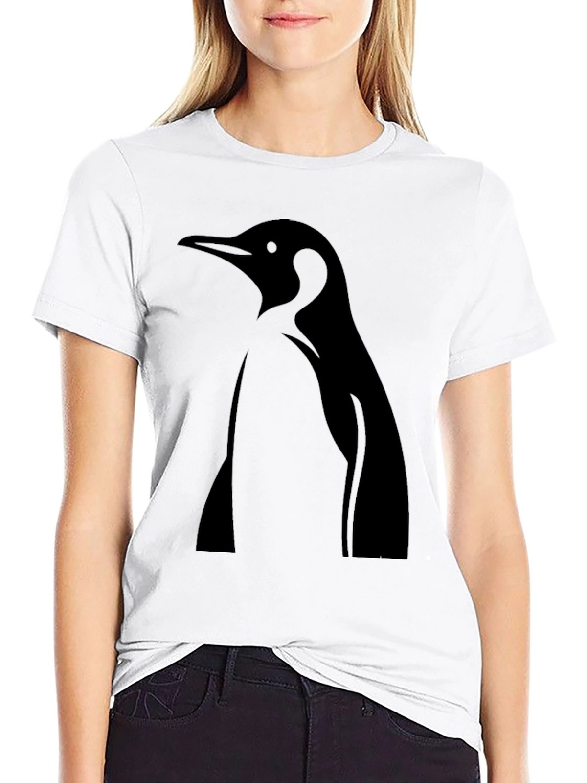 Penguin Graphic T-Shirt - Black Unisex Tee
