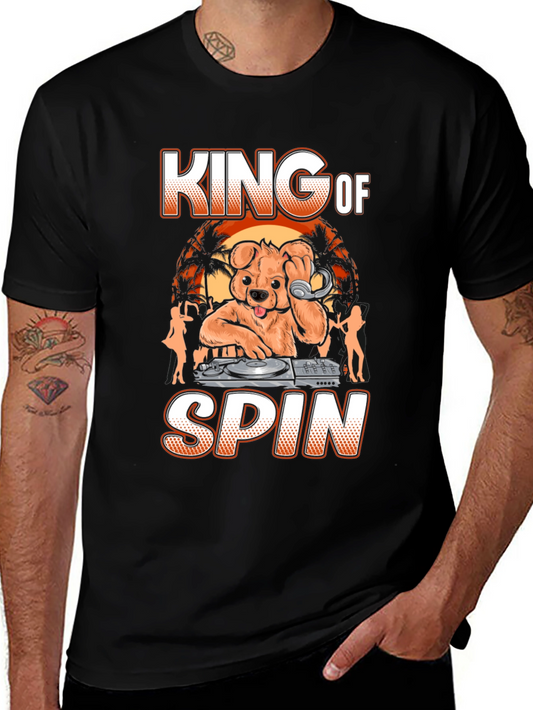DJ Bear T-Shirt - King of Spin
