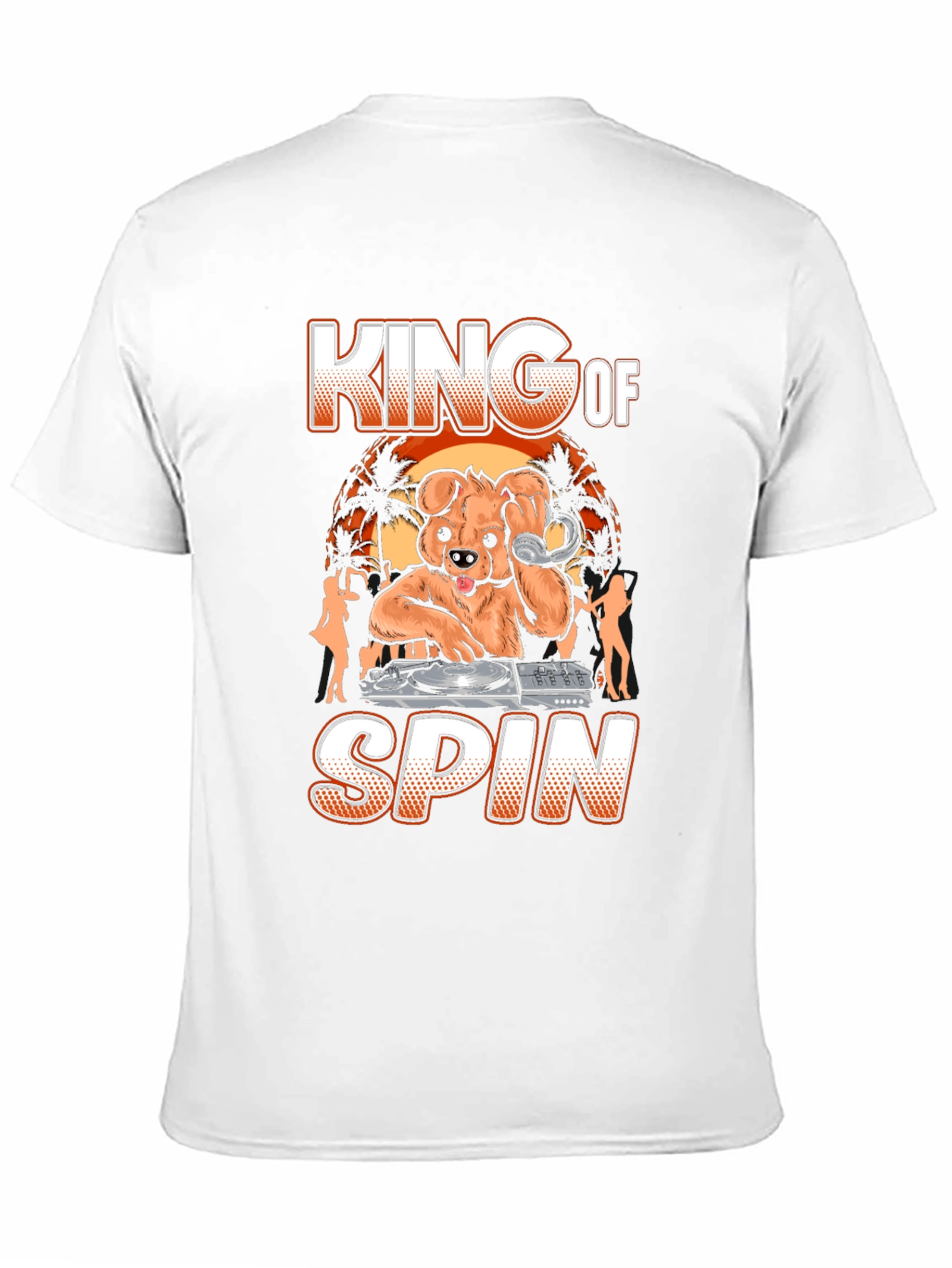 DJ Bear T-Shirt - King of Spin