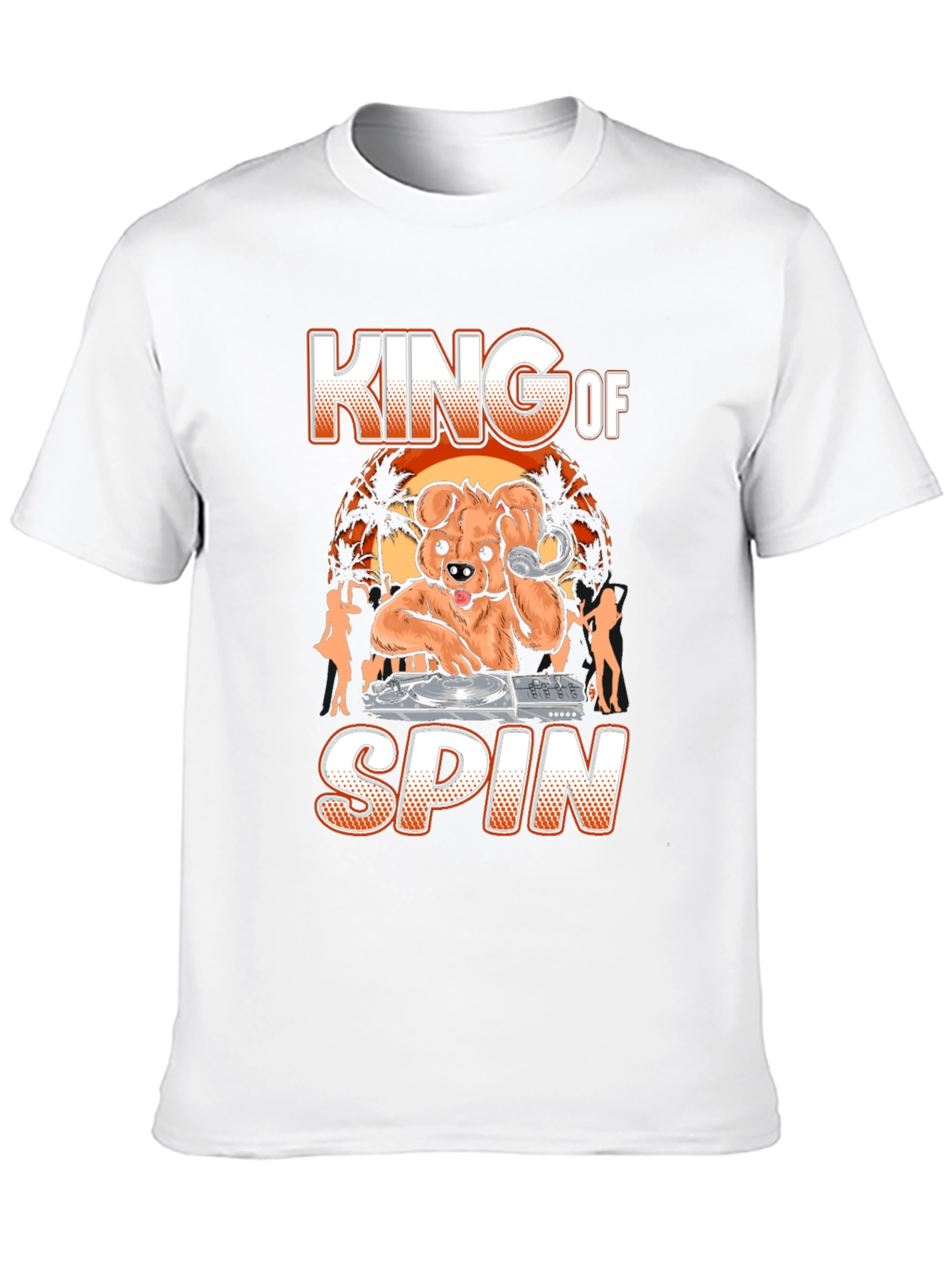 DJ Bear T-Shirt - King of Spin