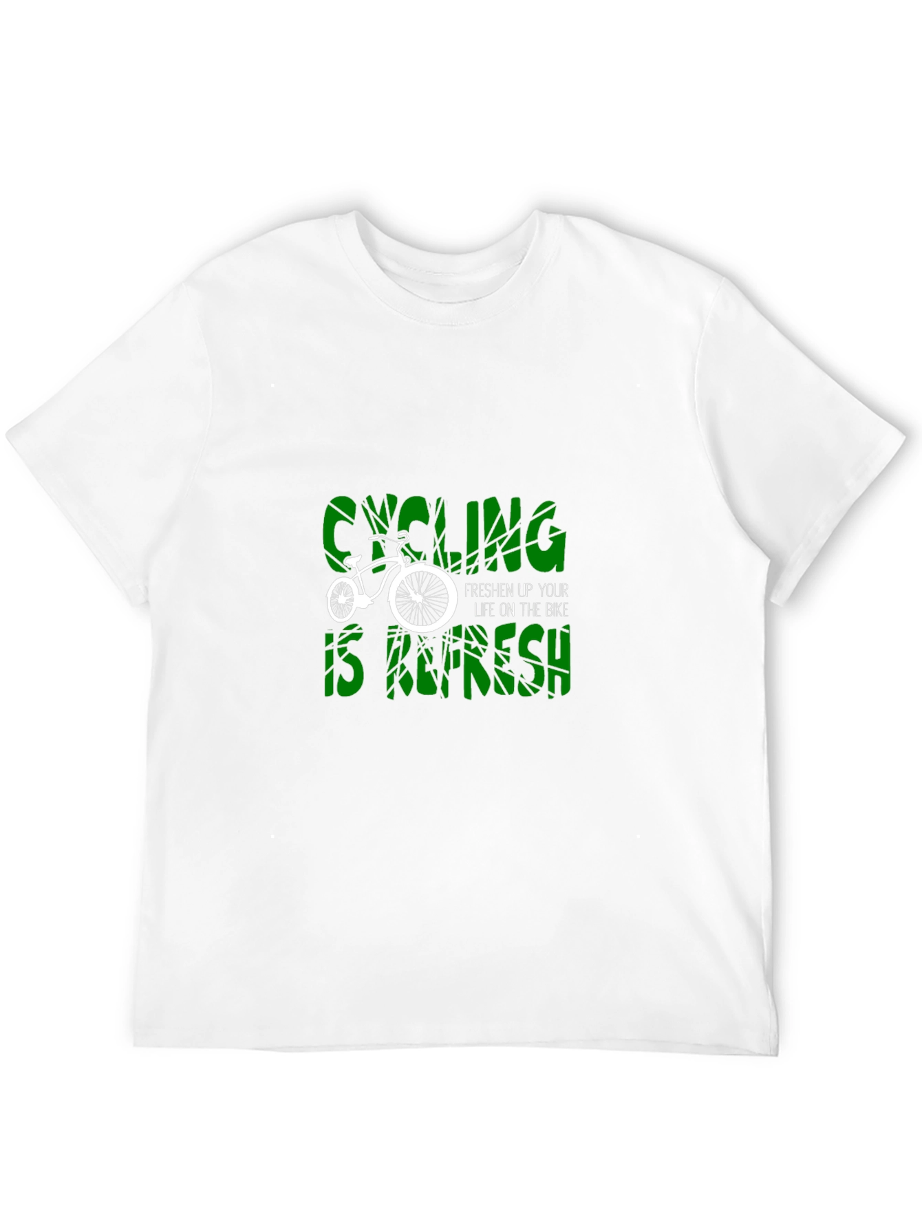 Cycling Is Refresh T-Shirt - Bike Lover Gift
