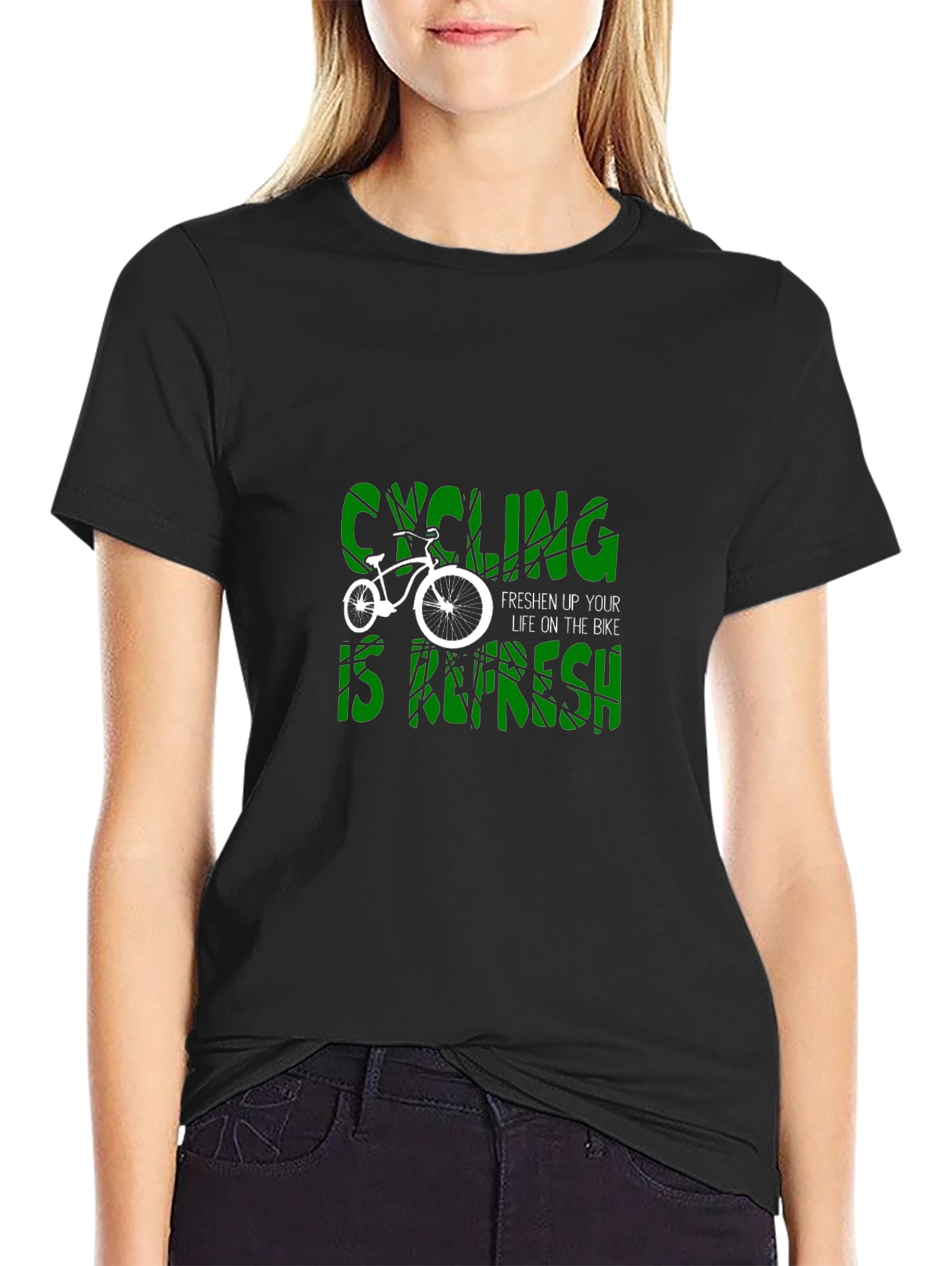 Cycling Is Refresh T-Shirt - Bike Lover Gift