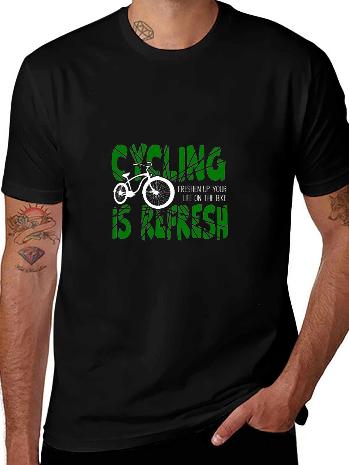 Cycling Is Refresh T-Shirt - Bike Lover Gift