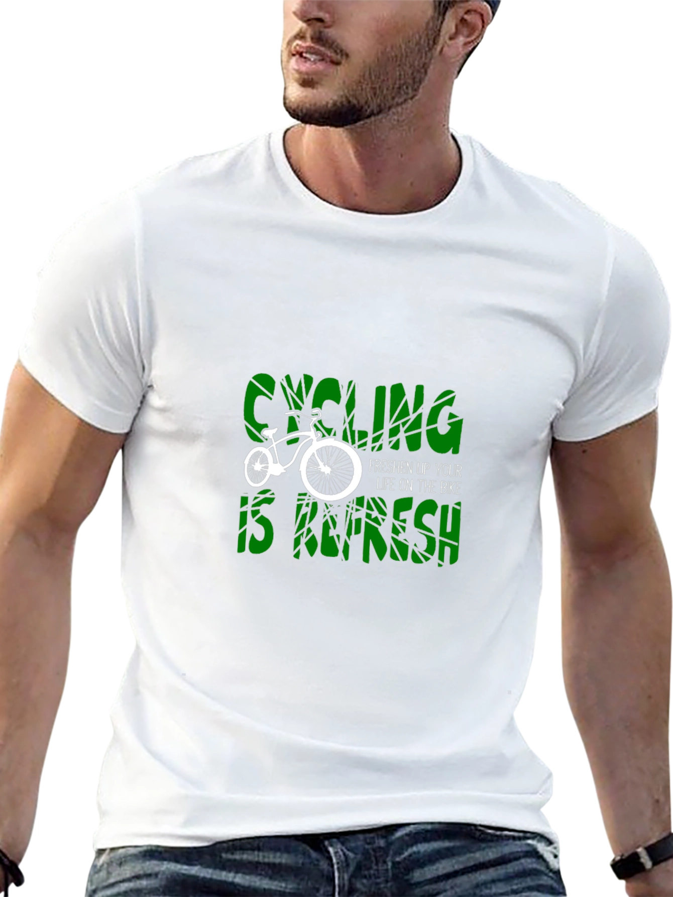 Cycling Is Refresh T-Shirt - Bike Lover Gift