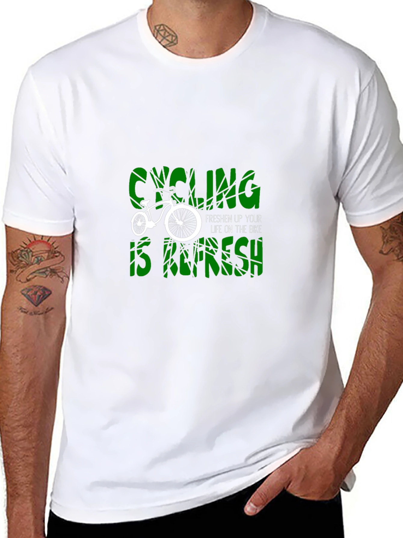 Cycling Is Refresh T-Shirt - Bike Lover Gift
