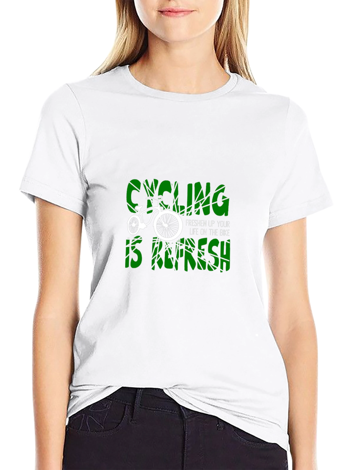 Cycling Is Refresh T-Shirt - Bike Lover Gift