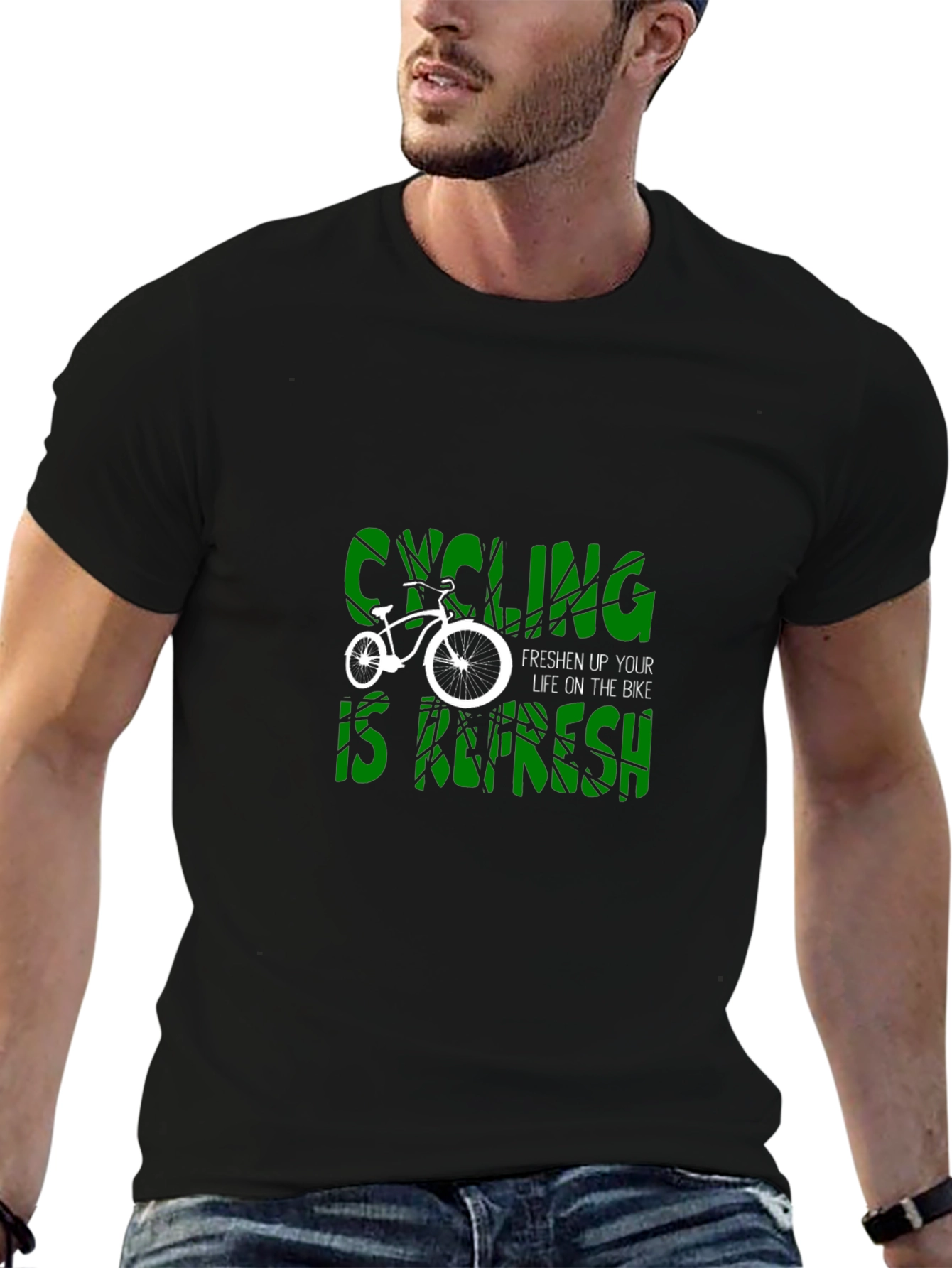 Cycling Is Refresh T-Shirt - Bike Lover Gift