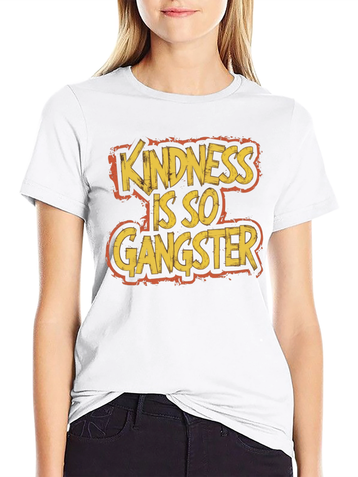Kindness is So Gangster Graphic T-Shirt