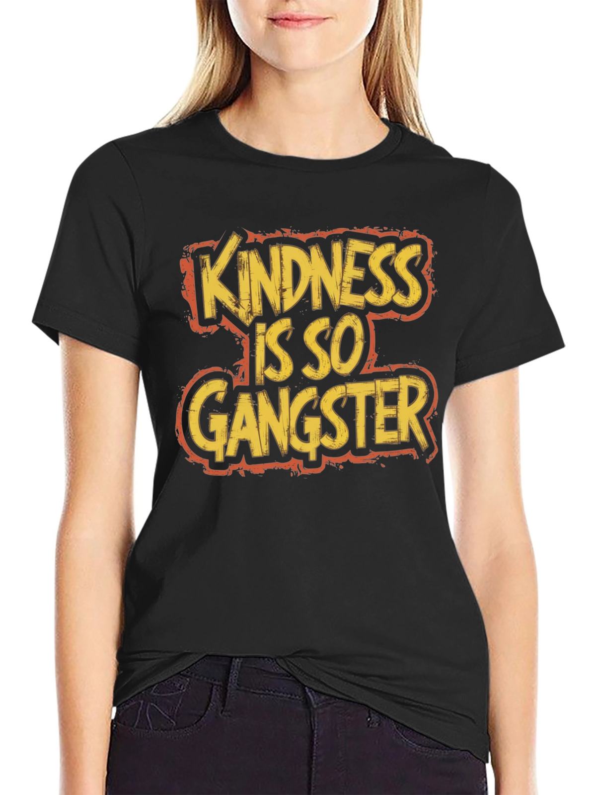 Kindness is So Gangster Graphic T-Shirt