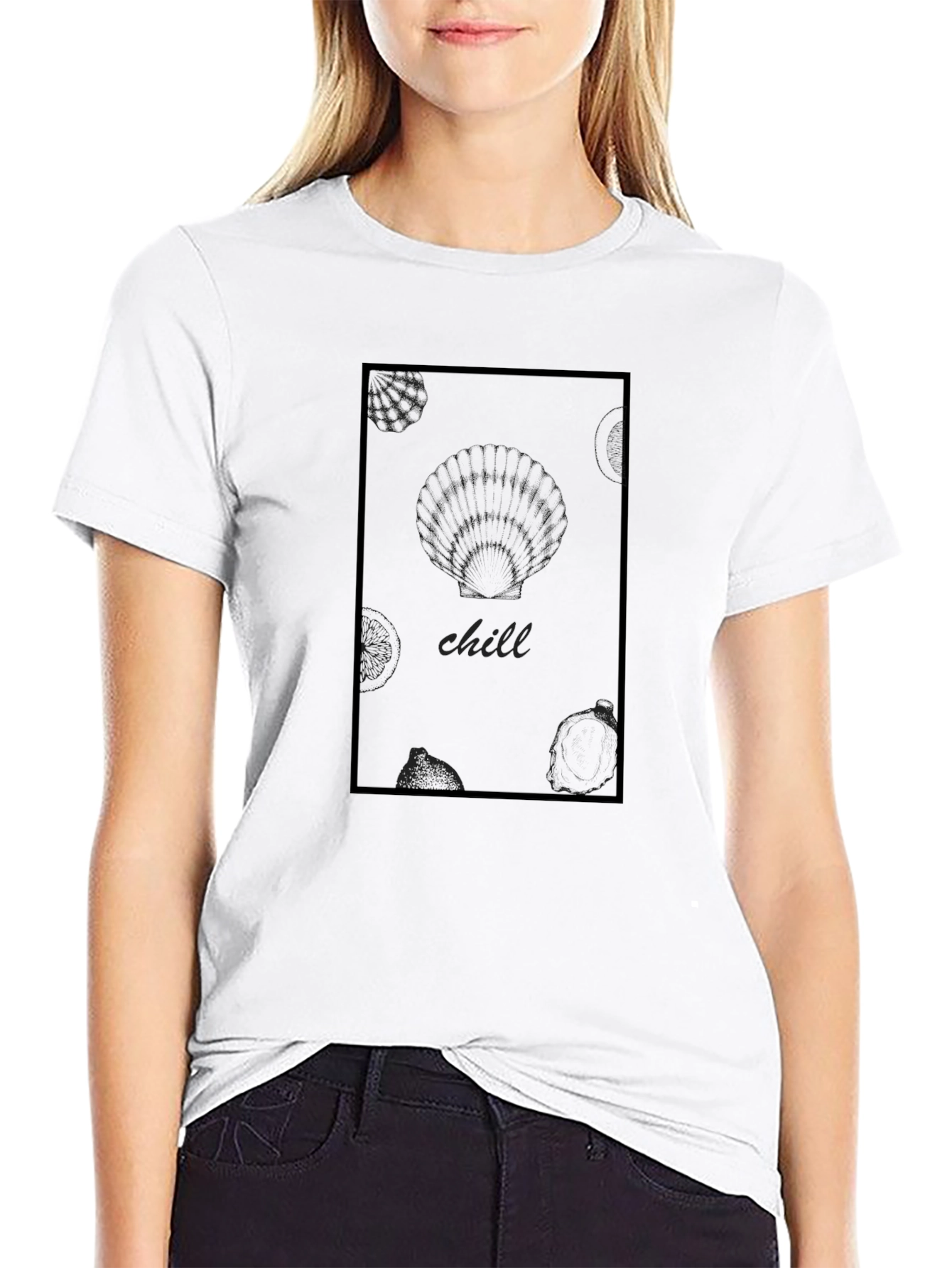 Chill Graphic Tee - Relaxed Style