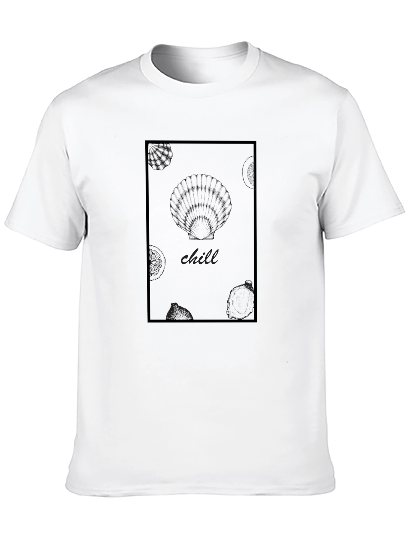 Chill Graphic Tee - Relaxed Style