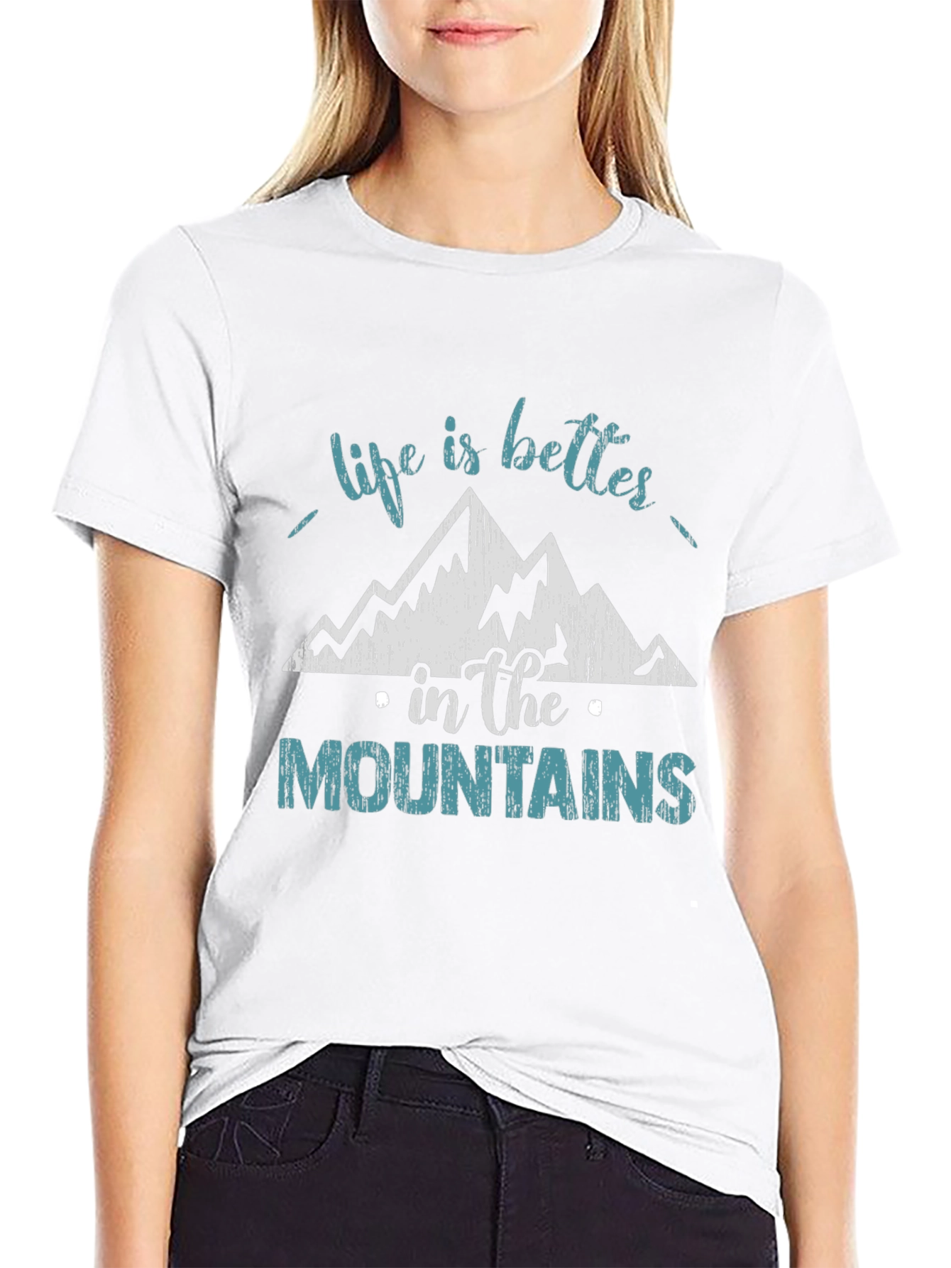 Mountains Life Better Graphic Tee