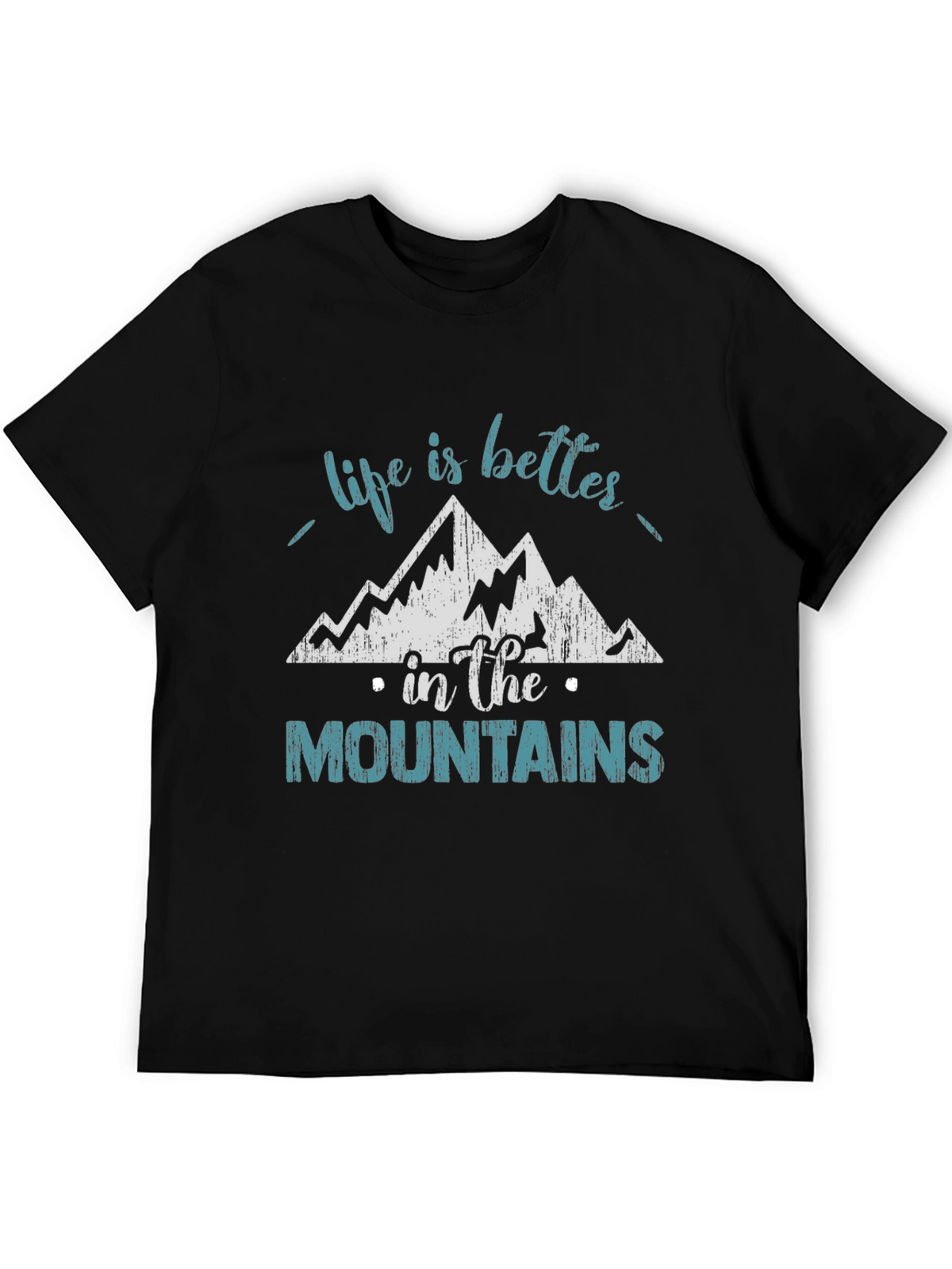 Mountains Life Better Graphic Tee