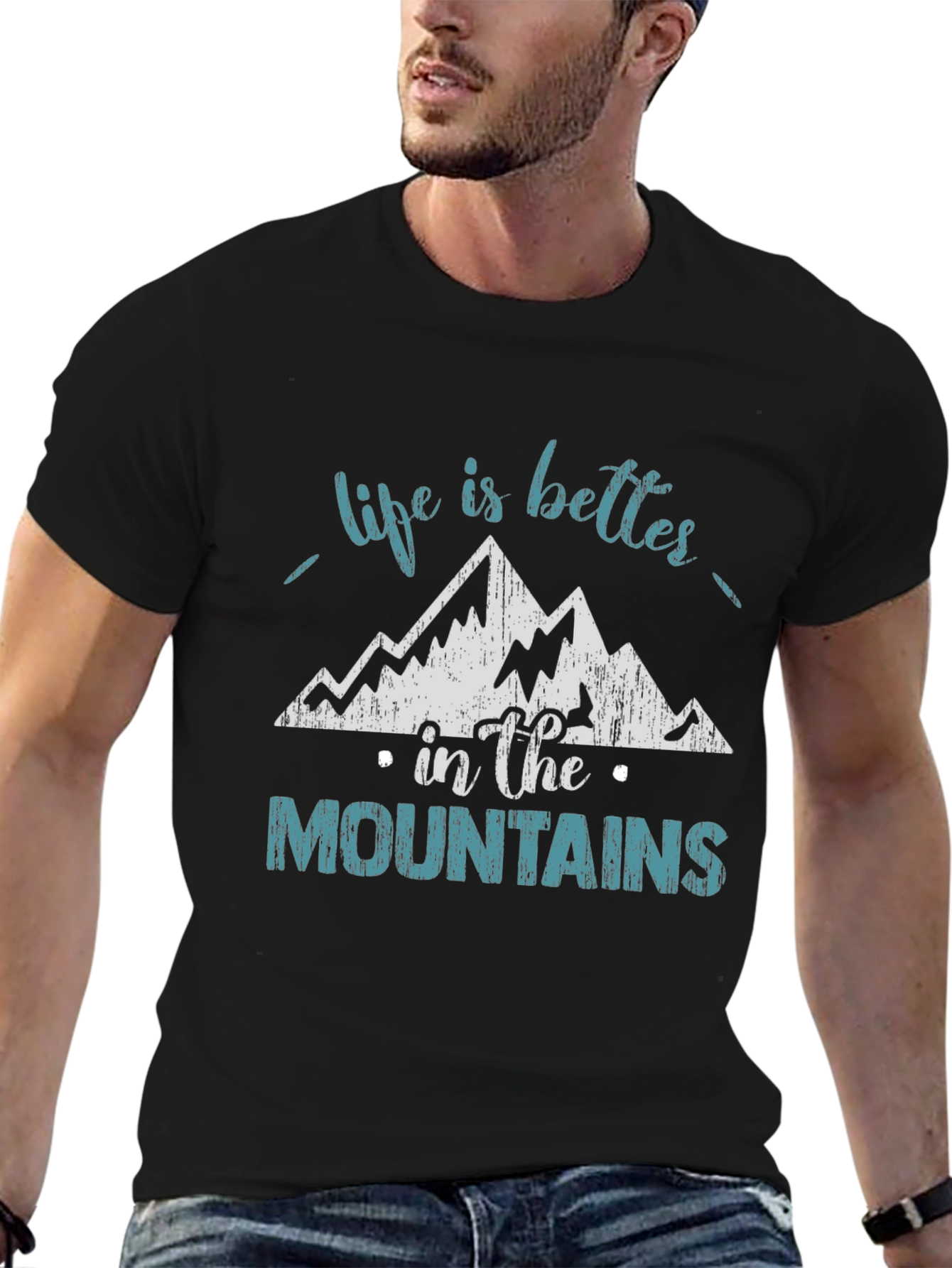 Mountains Life Better Graphic Tee