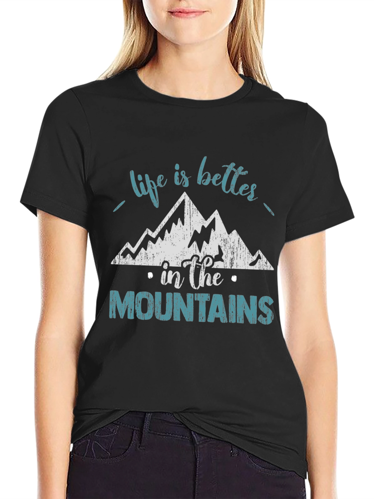 Mountains Life Better Graphic Tee