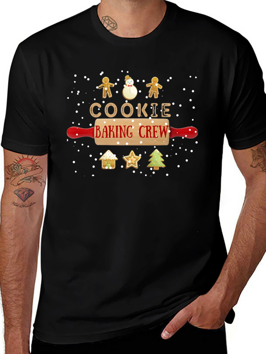 Cookie Baking Crew T-Shirt - Holiday Baking Shirt