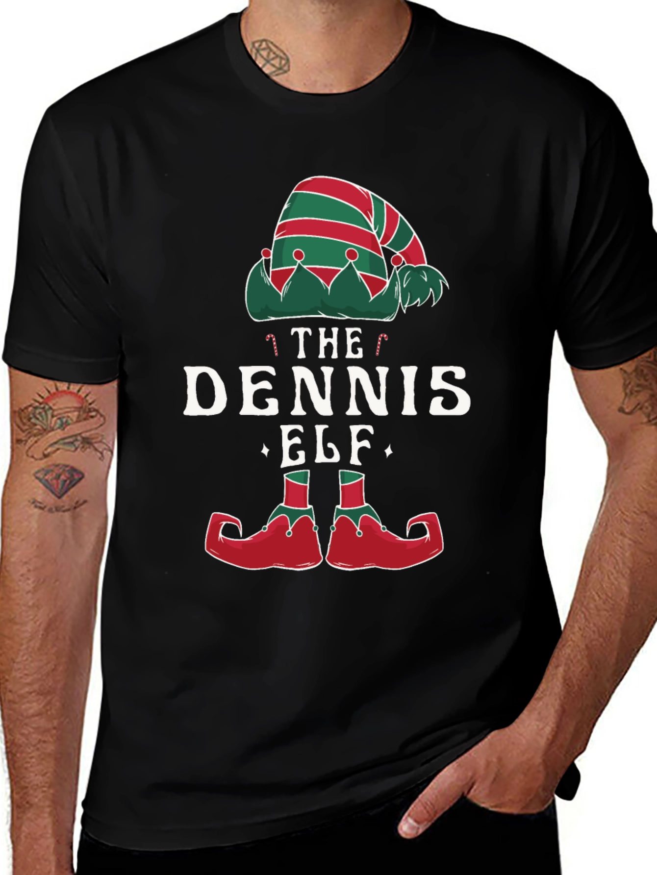 The Dennis Elf Funny Christmas Shirt