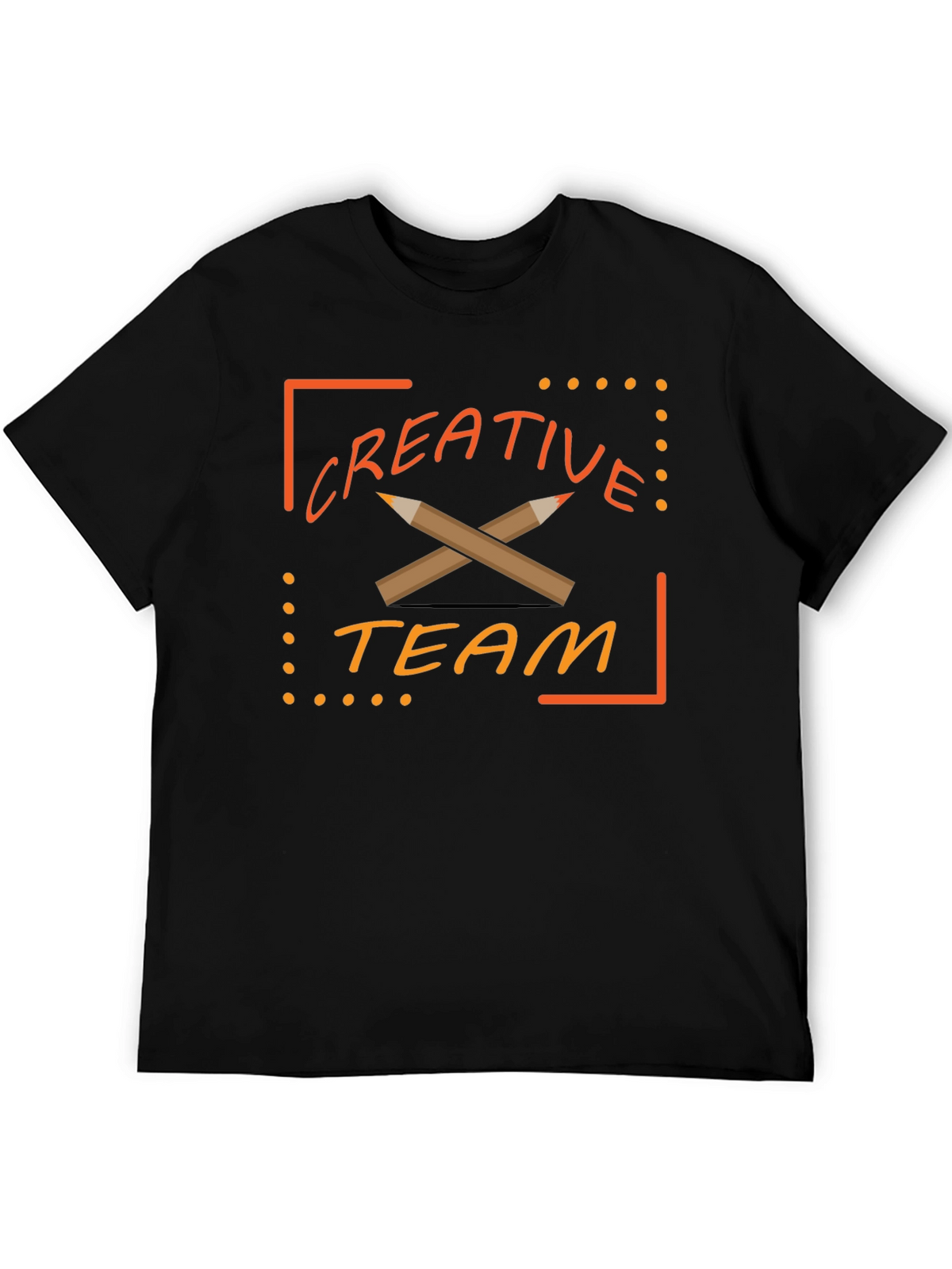 Creative Team Graphic Tee - Black T-Shirt