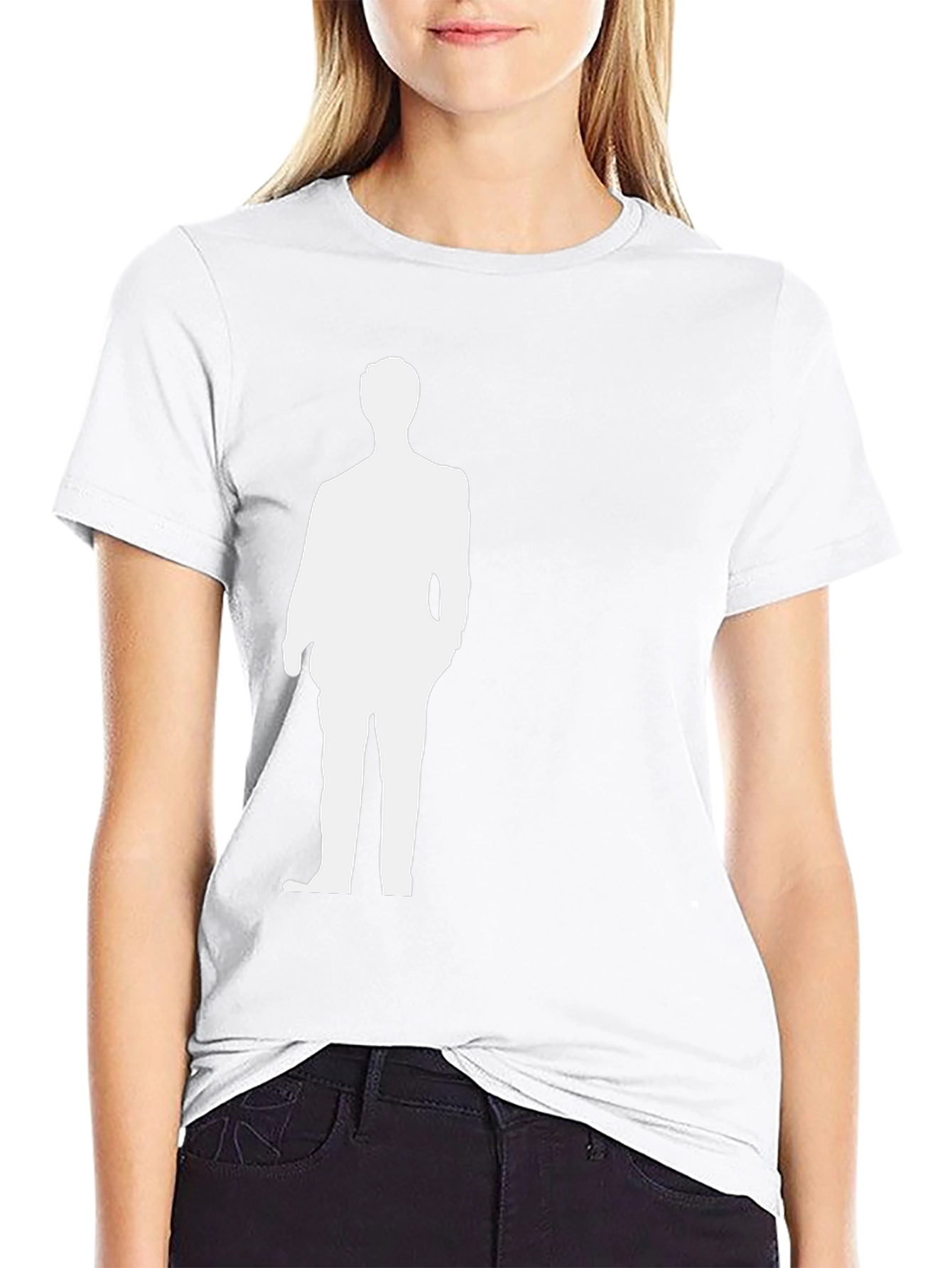 Silhouette Suit Graphic Tee - Classic Style