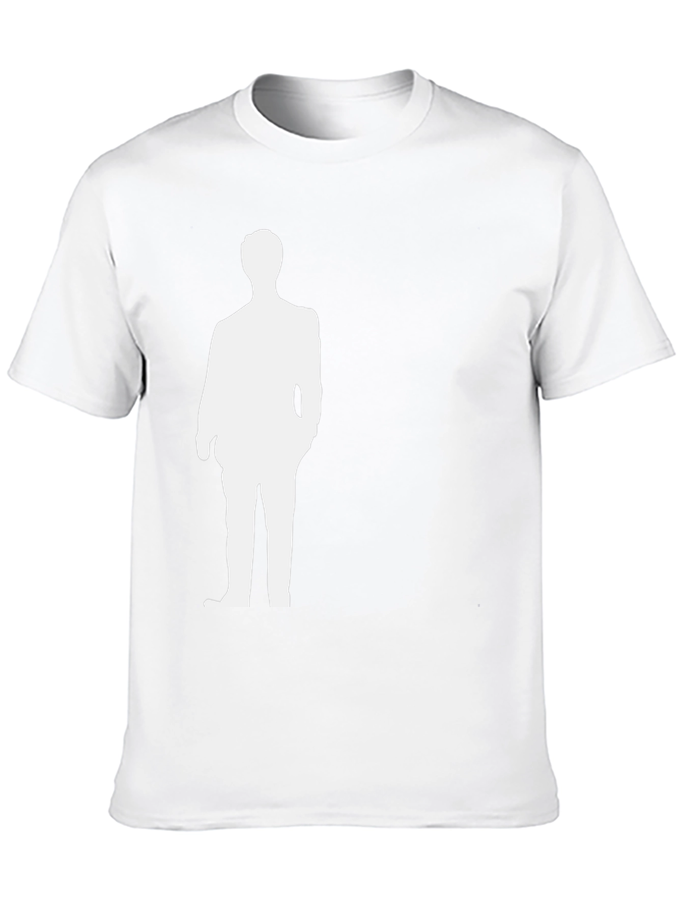 Silhouette Suit Graphic Tee - Classic Style