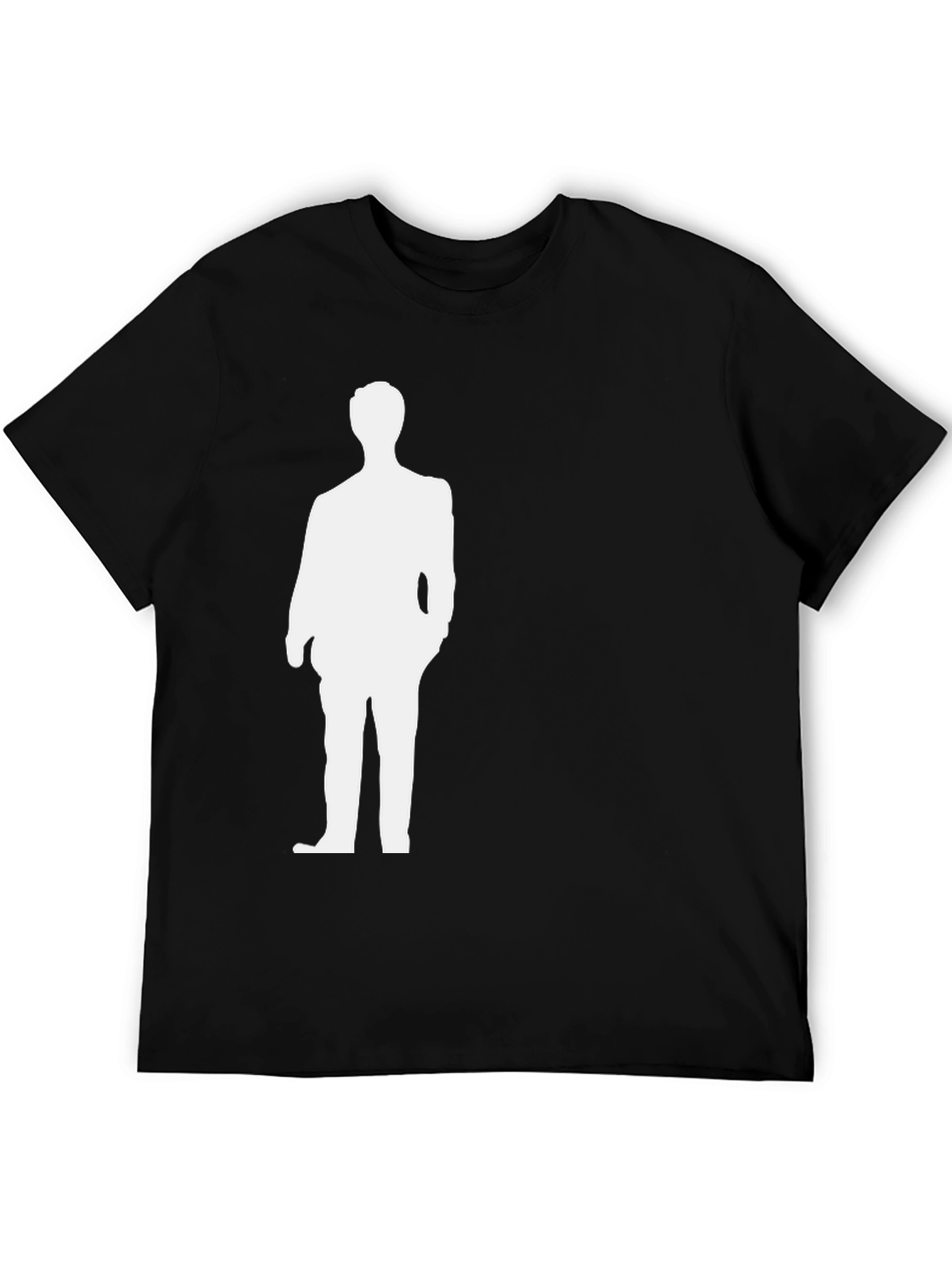 Silhouette Suit Graphic Tee - Classic Style