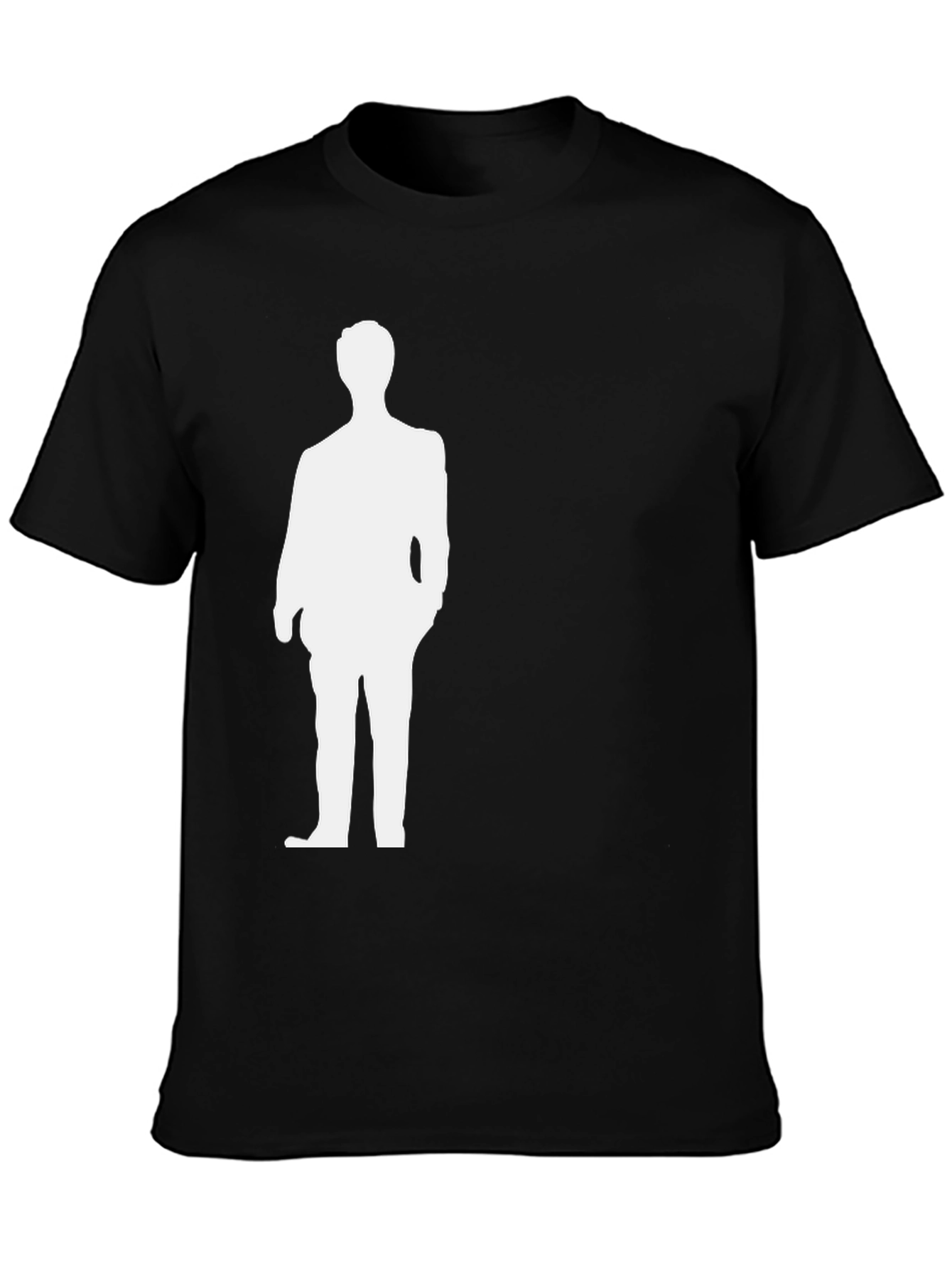 Silhouette Suit Graphic Tee - Classic Style