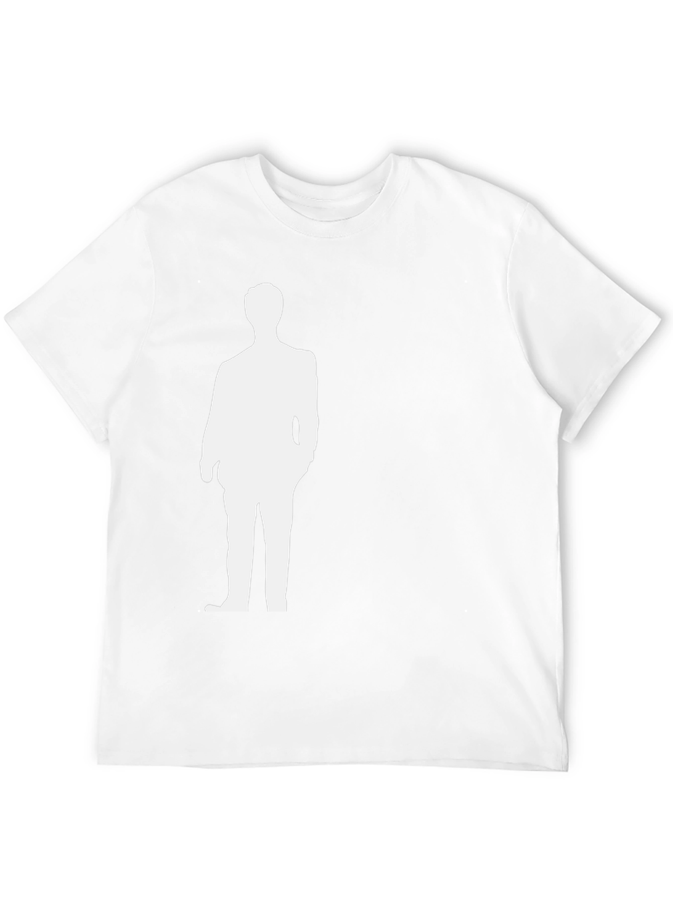 Silhouette Suit Graphic Tee - Classic Style
