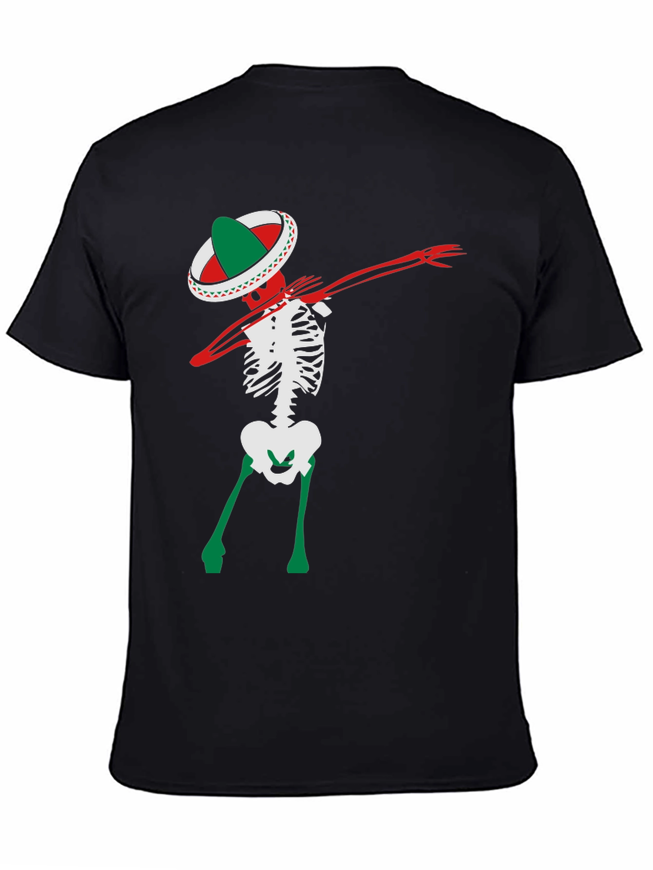 Dabbing Skeleton T-Shirt - Cinco de Mayo