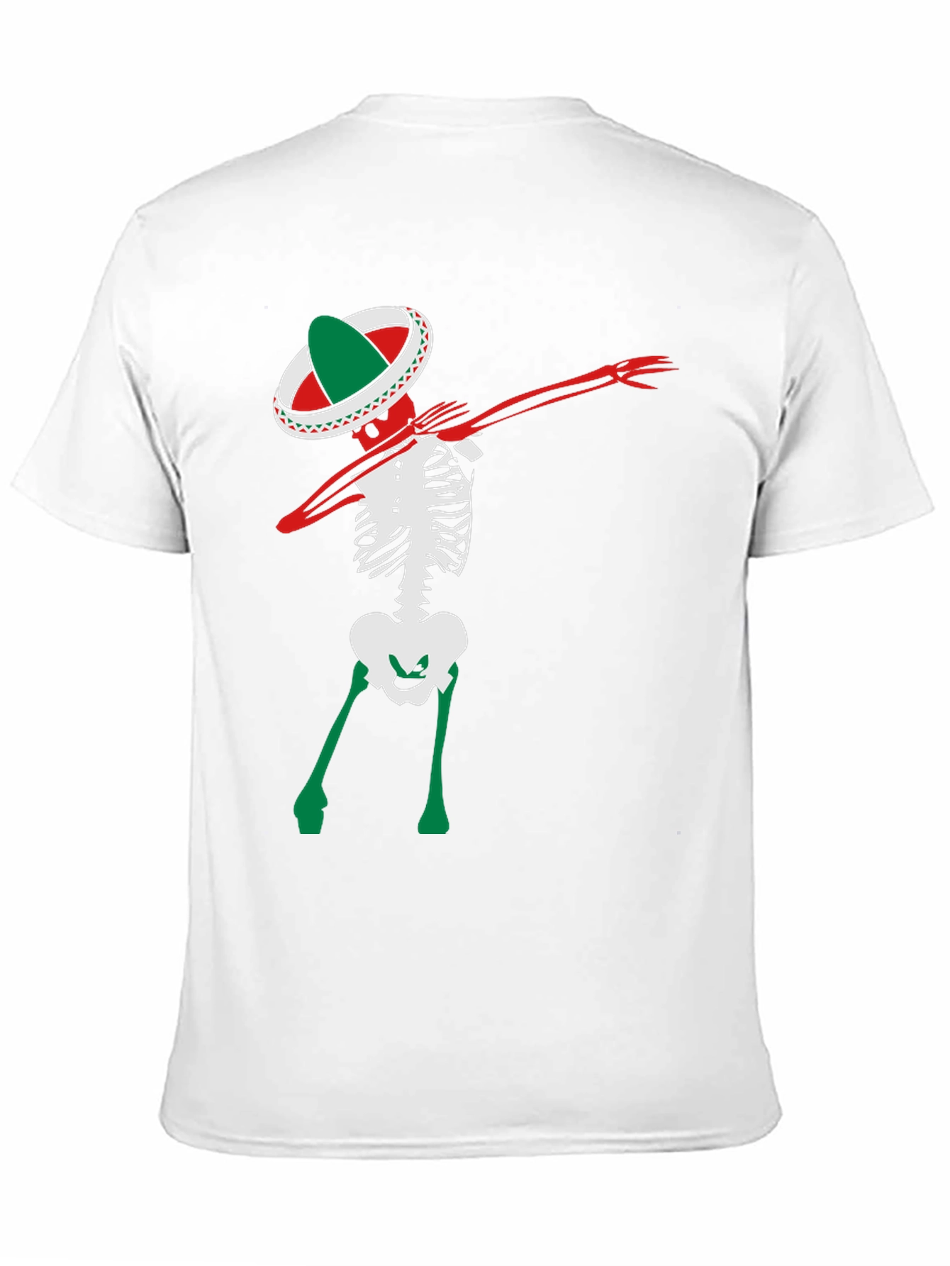 Dabbing Skeleton T-Shirt - Cinco de Mayo