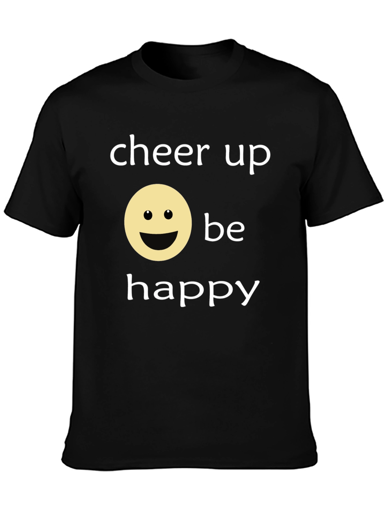 Cheer Up Be Happy Graphic T-Shirt