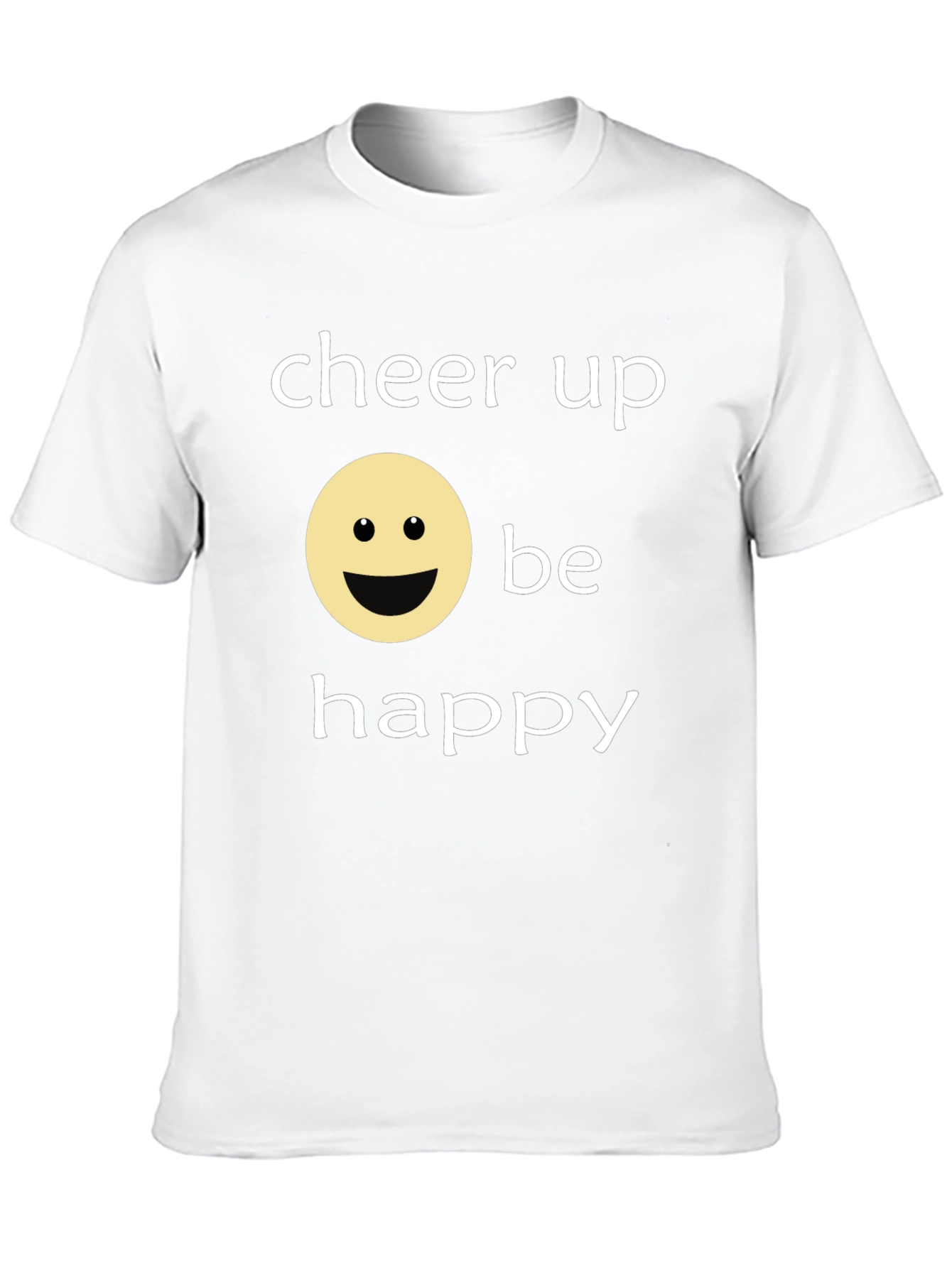 Cheer Up Be Happy Graphic T-Shirt