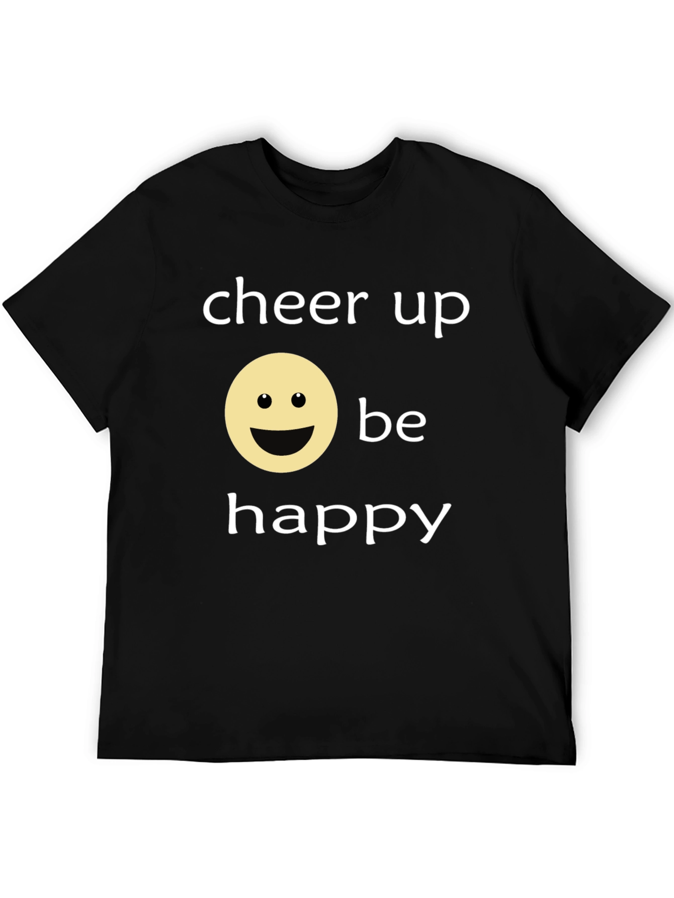 Cheer Up Be Happy Graphic T-Shirt