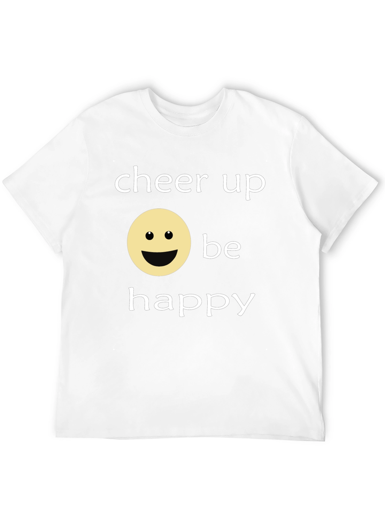 Cheer Up Be Happy Graphic T-Shirt