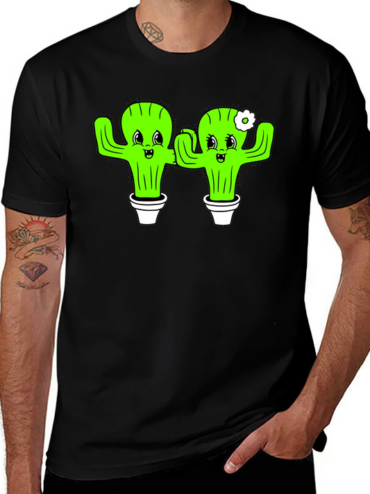 Cactus Couple Graphic Tee