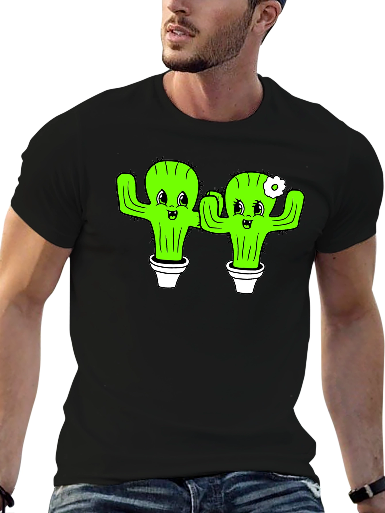 Cactus Couple Graphic Tee