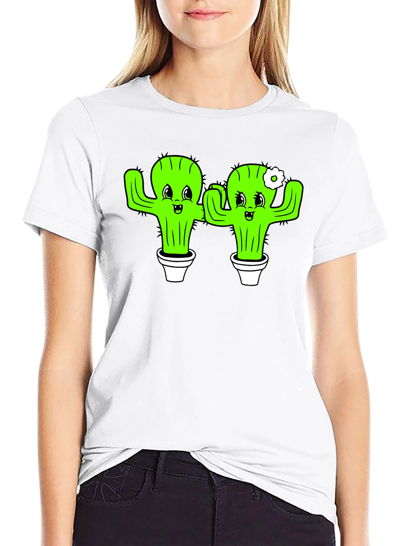 Cactus Couple Graphic Tee