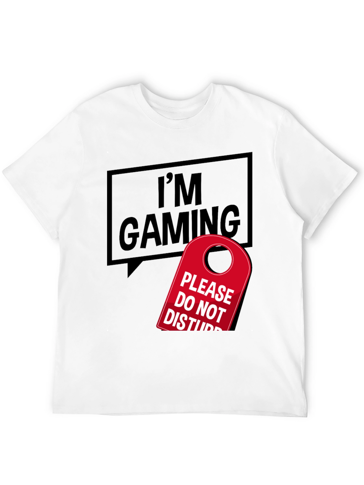 Im Gaming T-Shirt - Do Not Disturb Gamer Tee