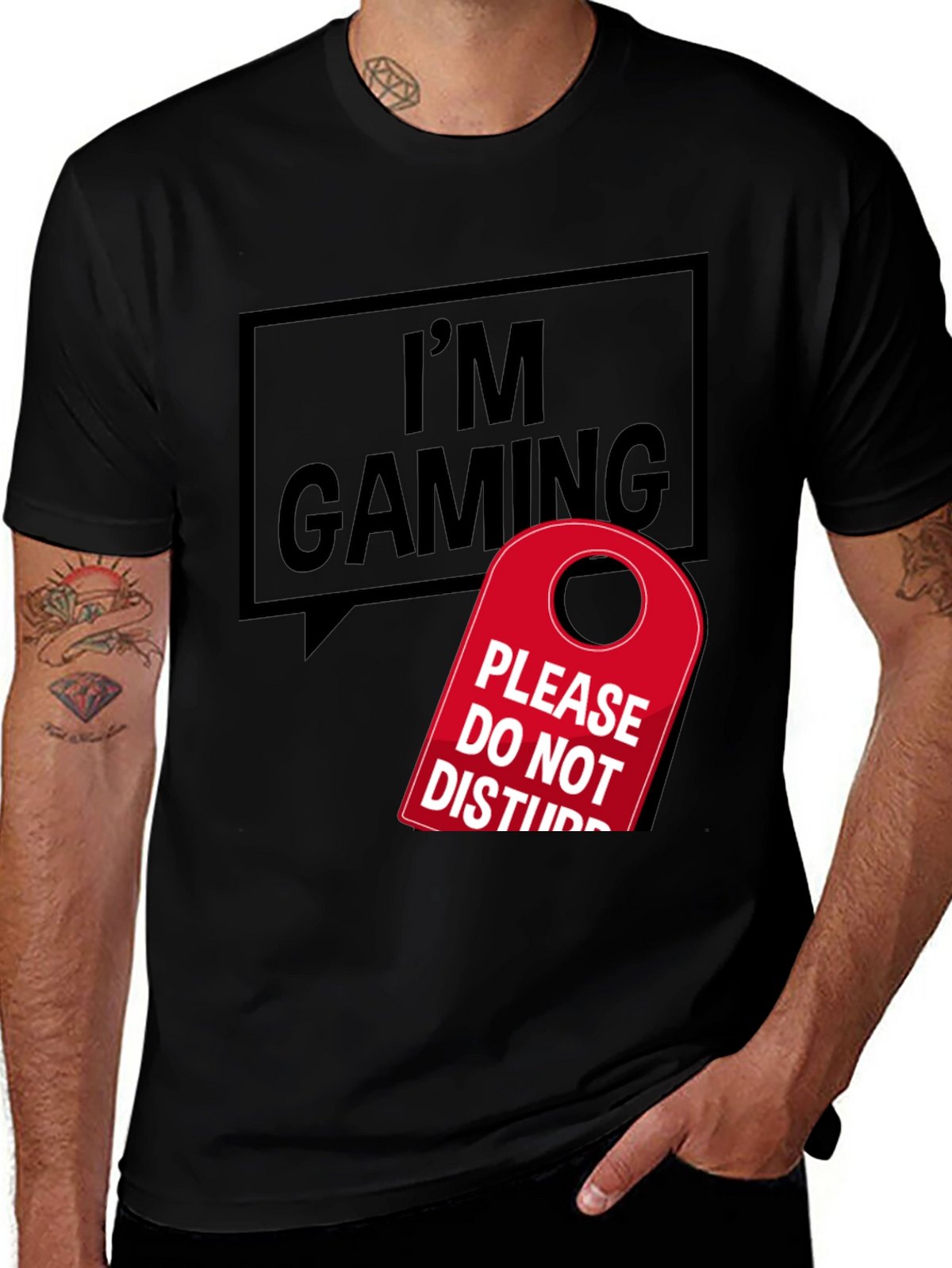 Im Gaming T-Shirt - Do Not Disturb Gamer Tee