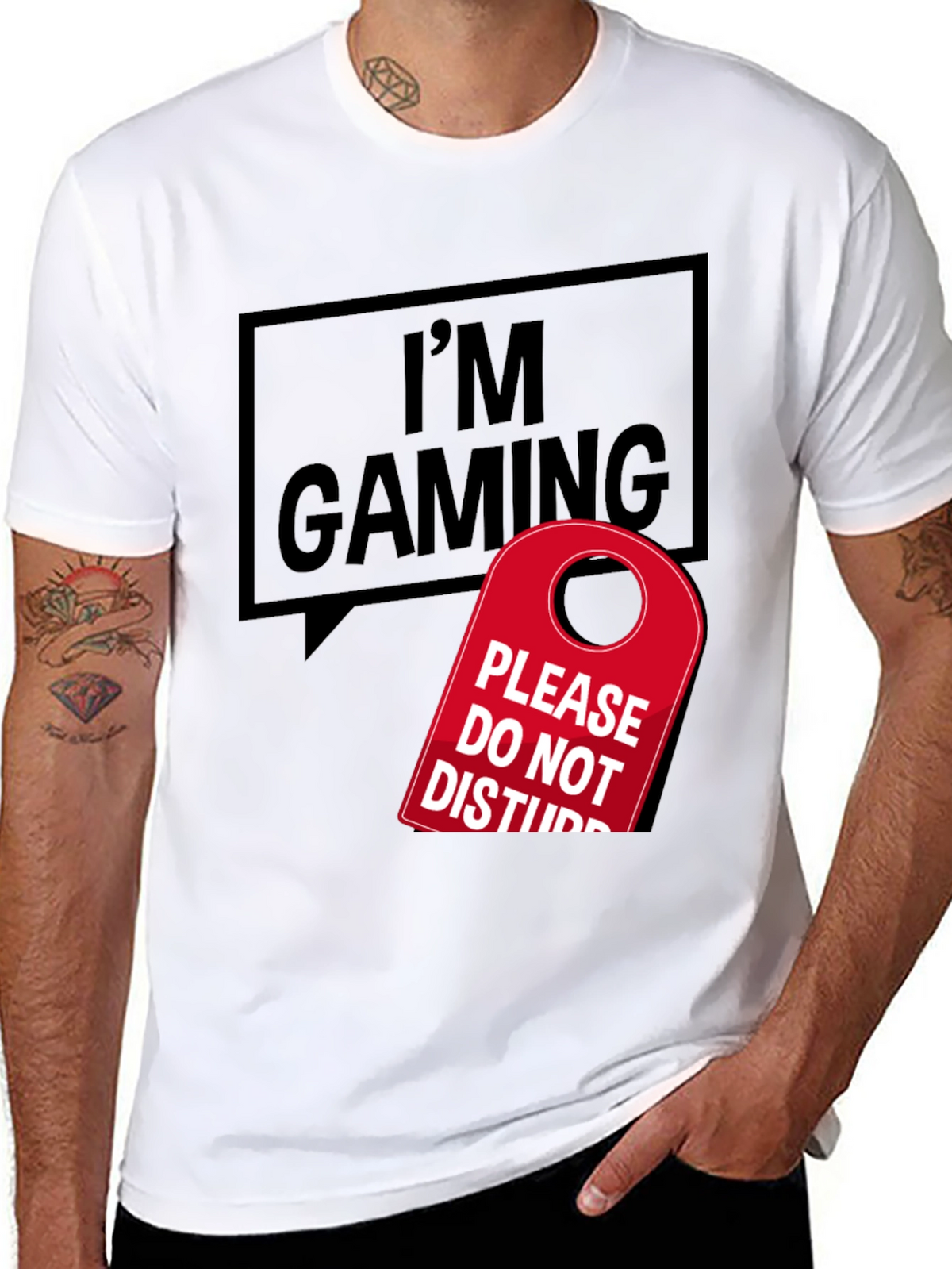 Im Gaming T-Shirt - Do Not Disturb Gamer Tee