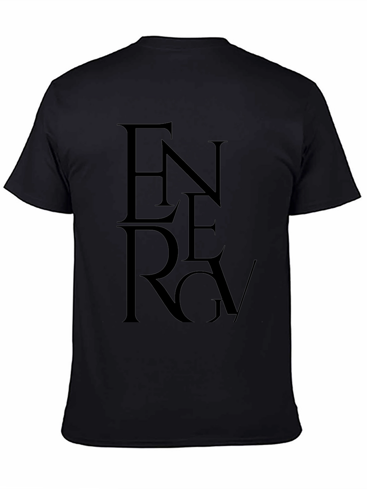 Endeavor Black Graphic T-Shirt - Casual Wear