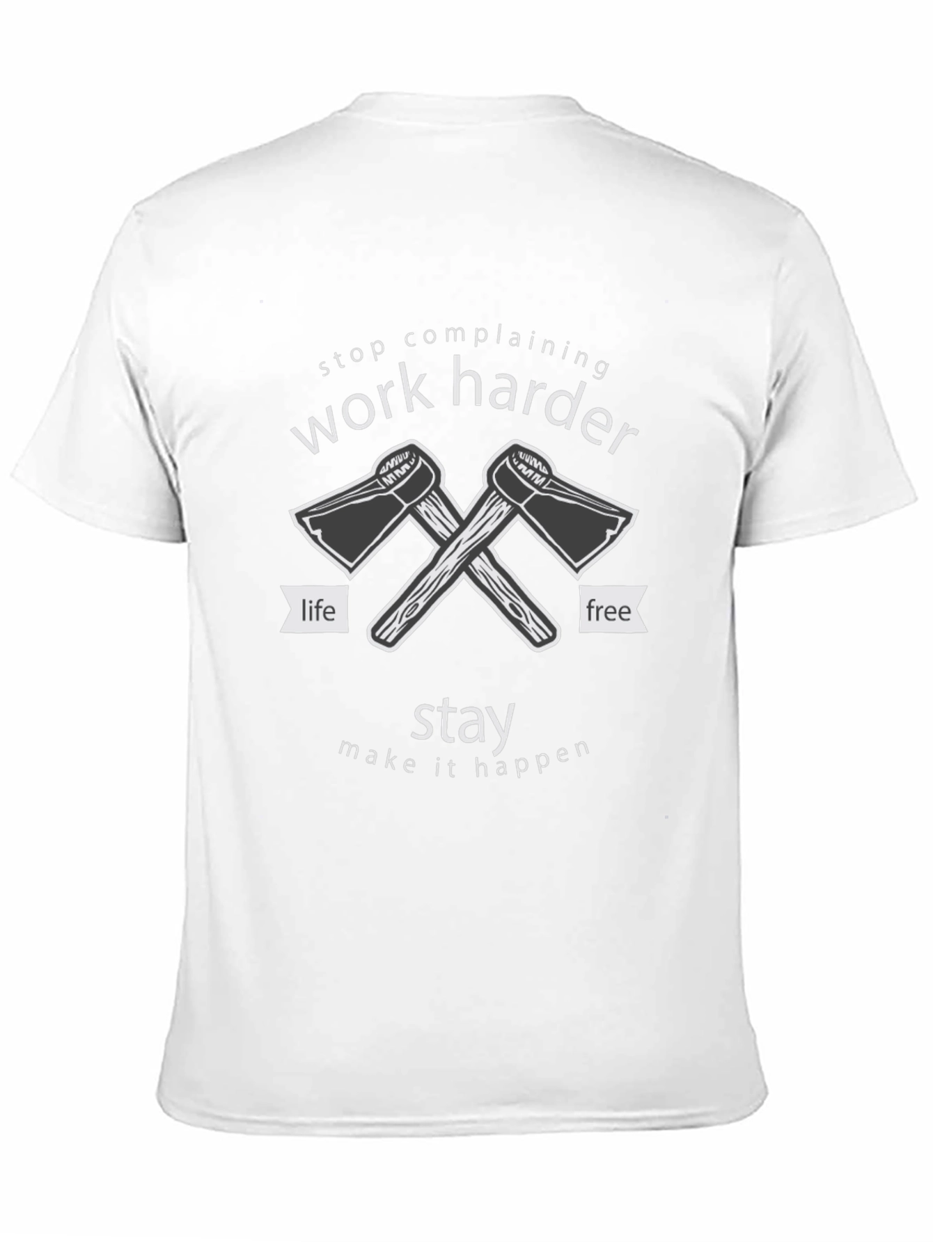 Work Harder Graphic Tee - Stay Motivated