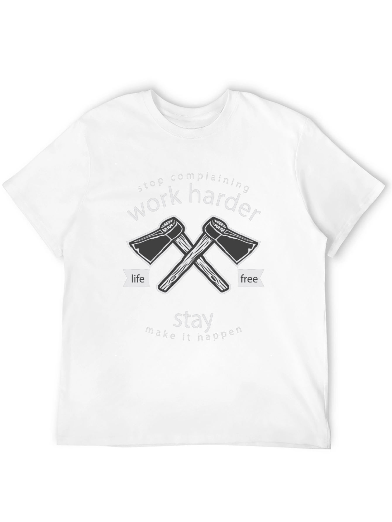 Work Harder Graphic Tee - Stay Motivated