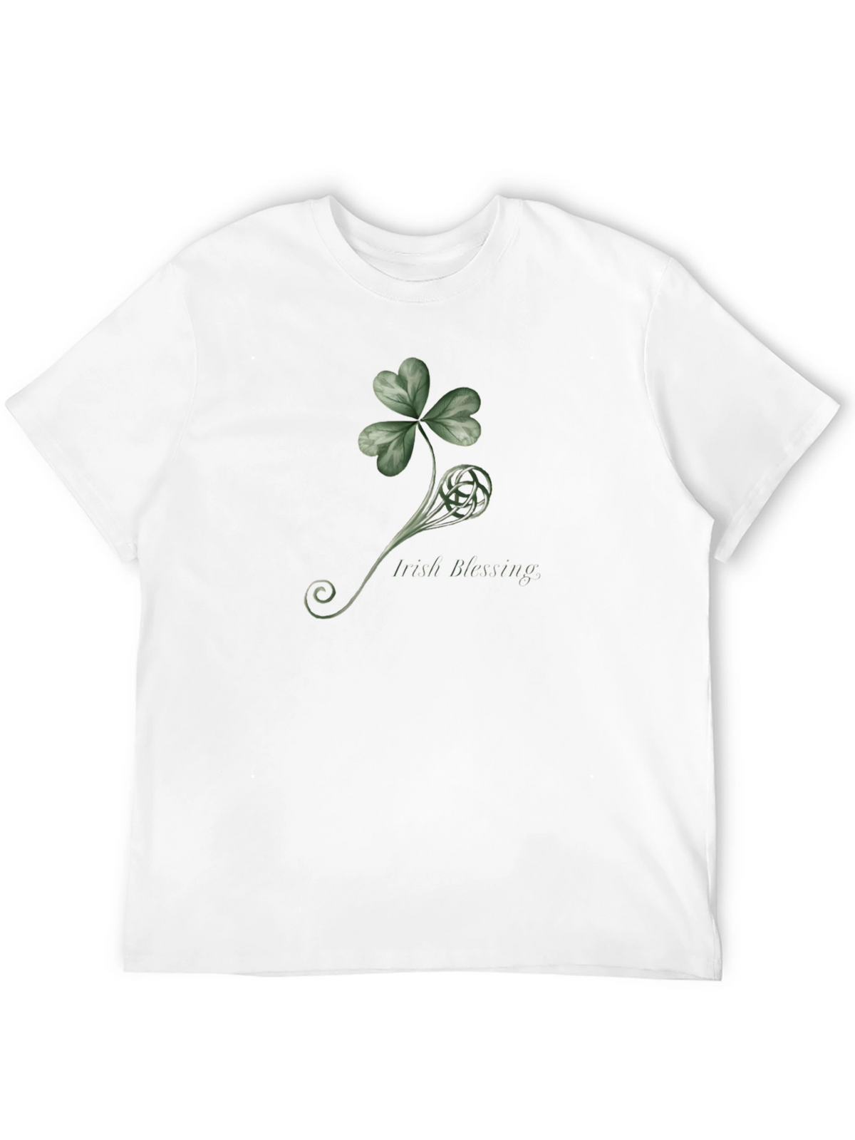 Irish Blessing Shamrock T-Shirt