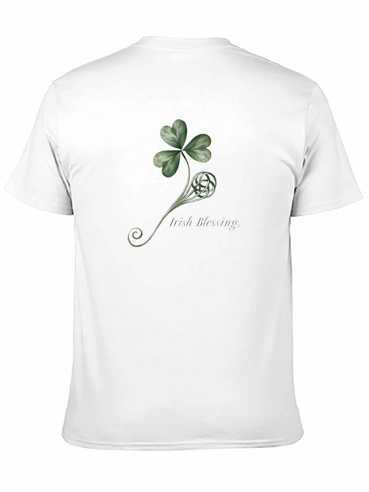 Irish Blessing Shamrock T-Shirt