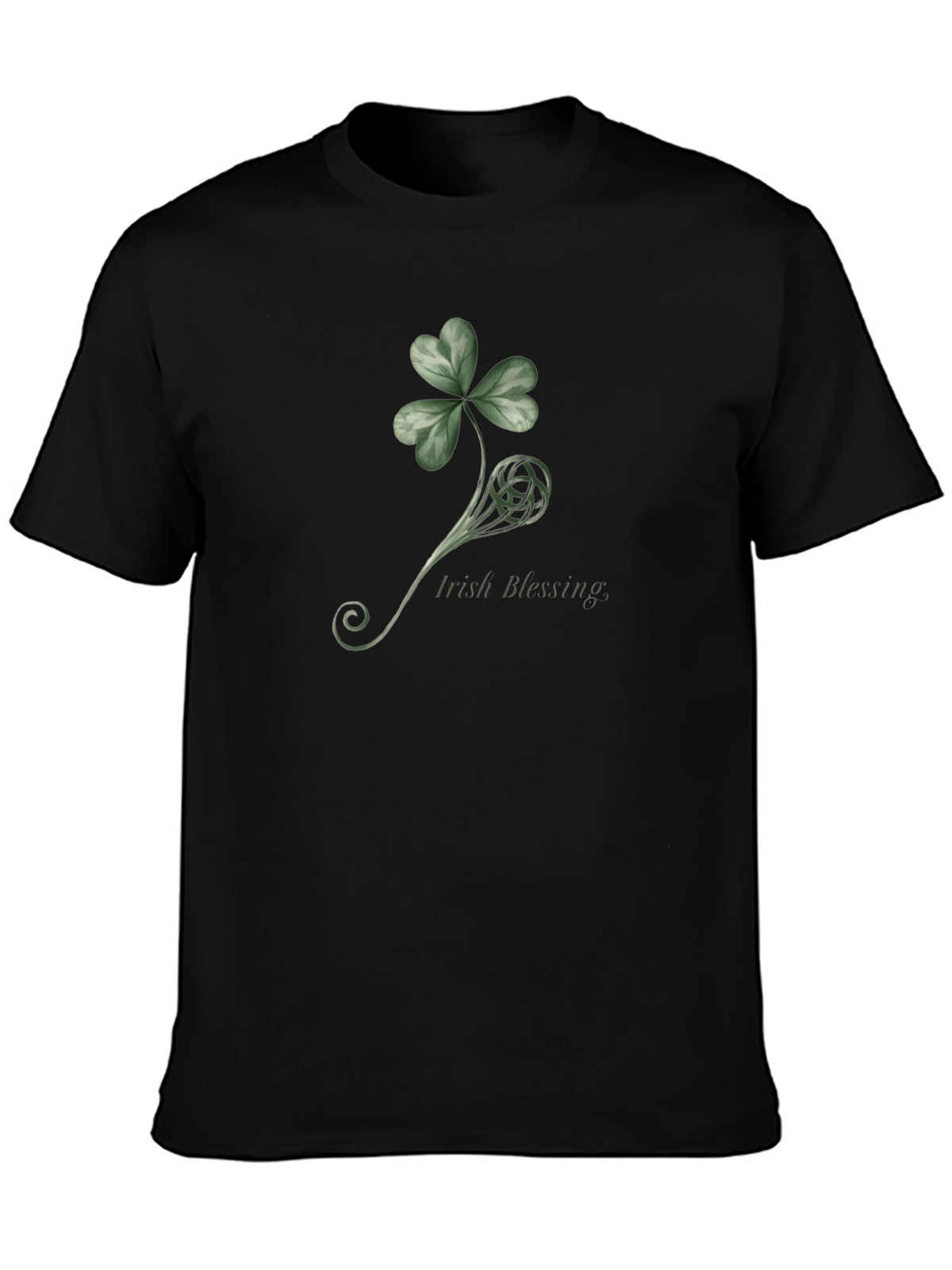 Irish Blessing Shamrock T-Shirt