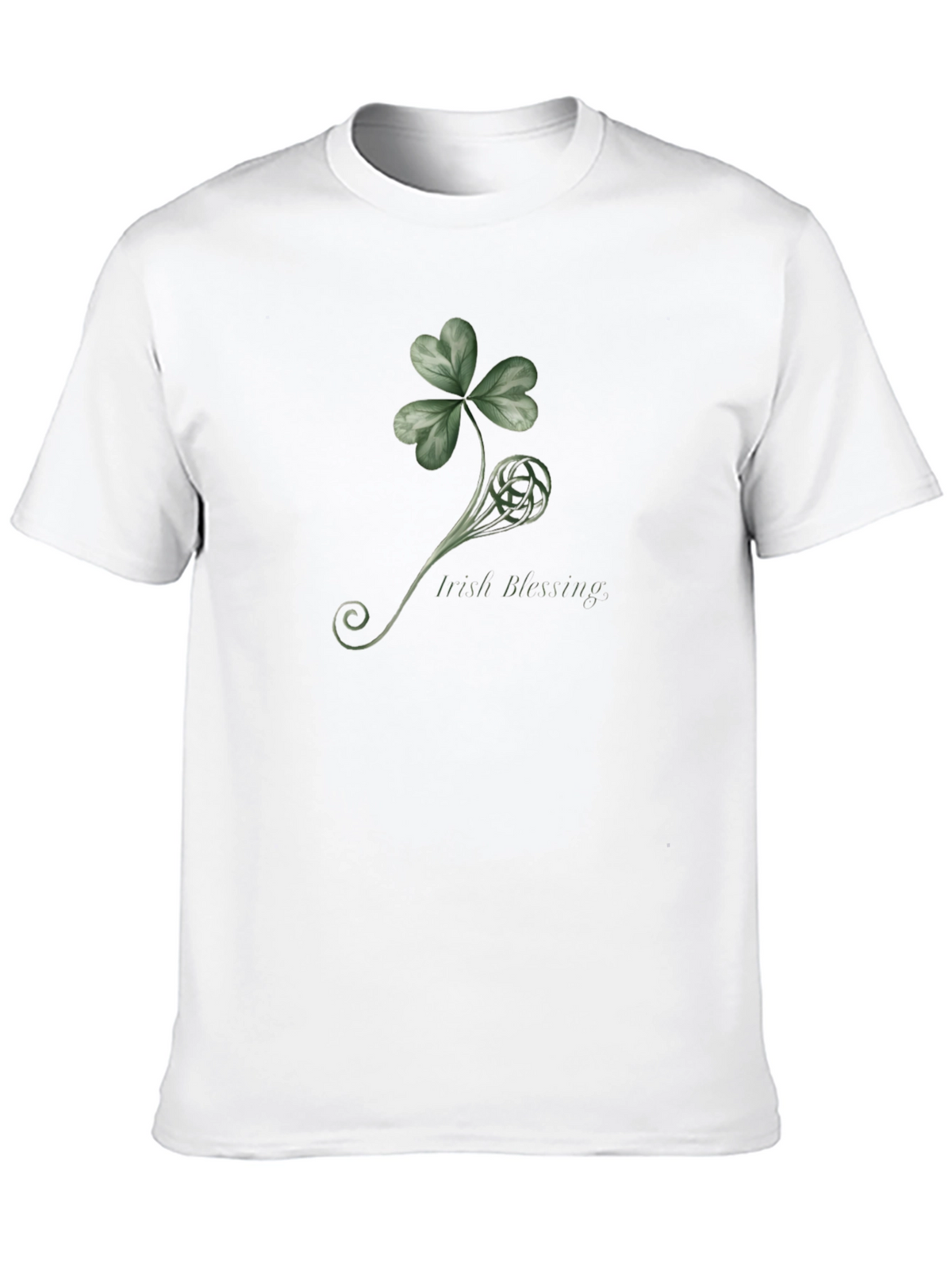 Irish Blessing Shamrock T-Shirt