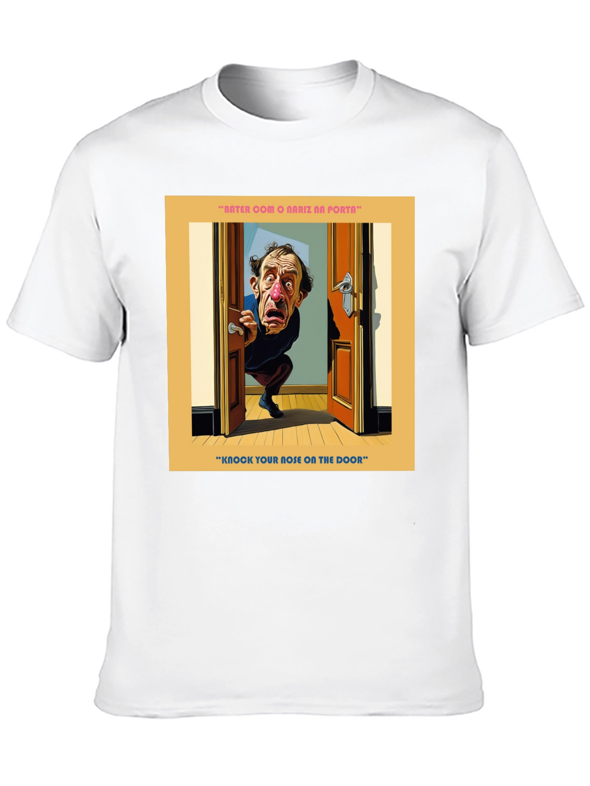 Funny Knock Your Nose Graphic T-Shirt