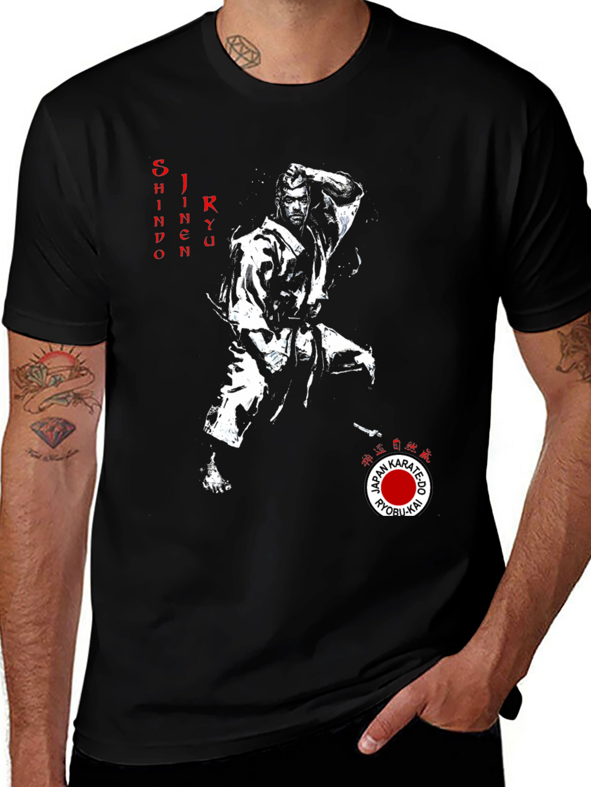 Karate Graphic T-Shirt - Martial Arts Style